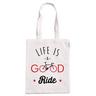 Foxtrot Life is a good ride Totebag 
