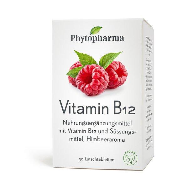 Image of Phytopharma Vitamin B12 Lutschtabletten - 30 pezzi