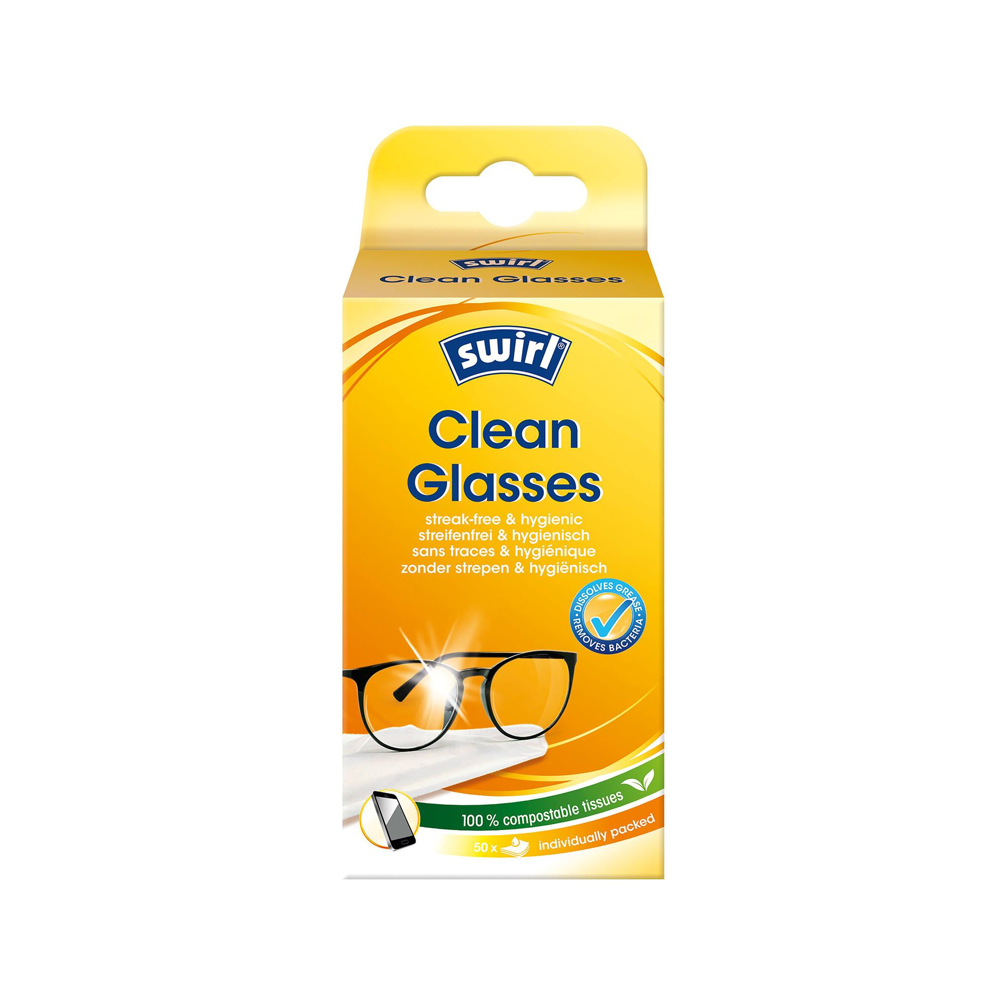 swirl Lingettes nettoyantes pour lunettes