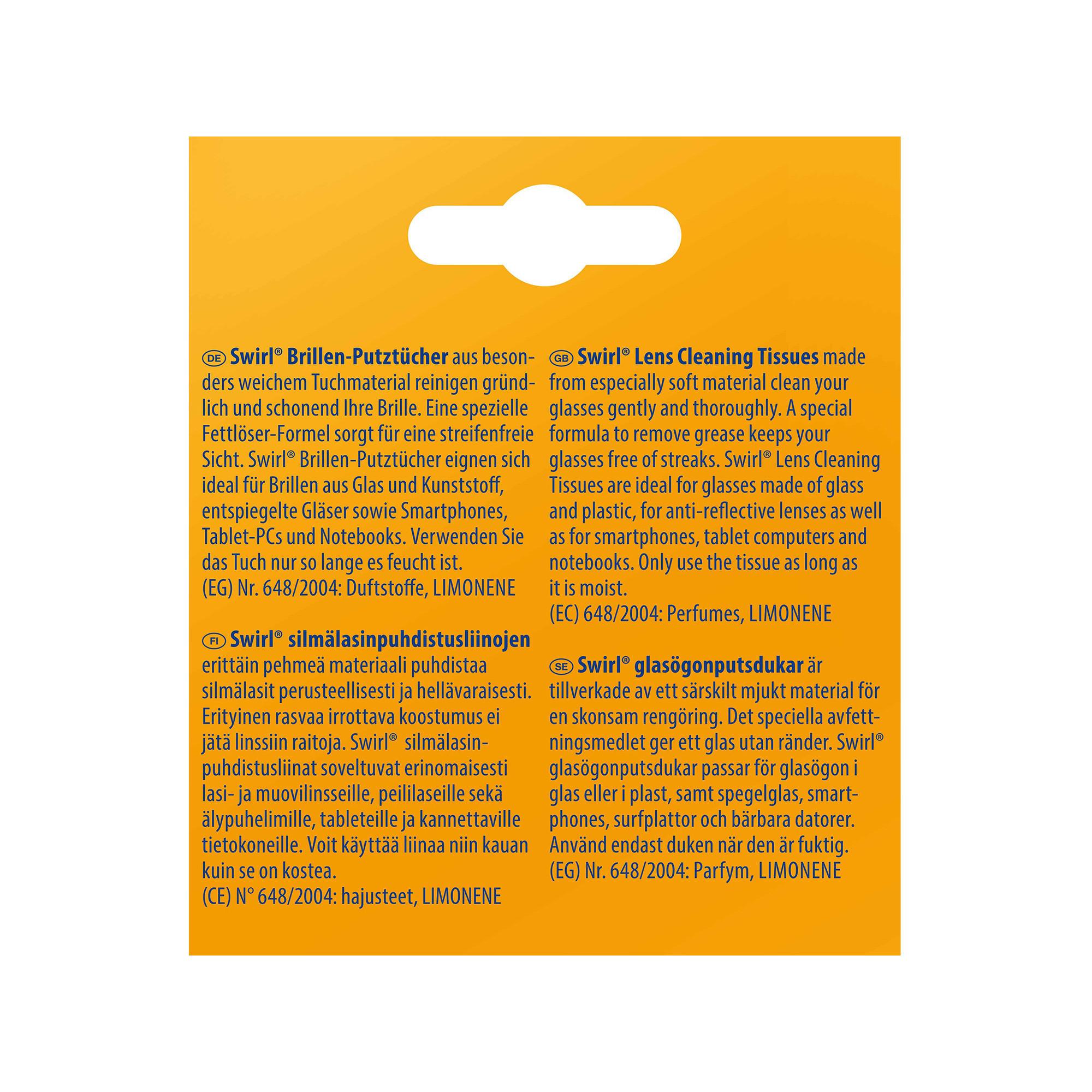 swirl Salviette per occhiali  