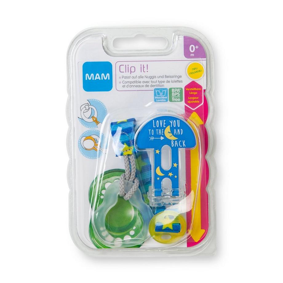 MAM Mam Clip It
 Collana ciuccio 