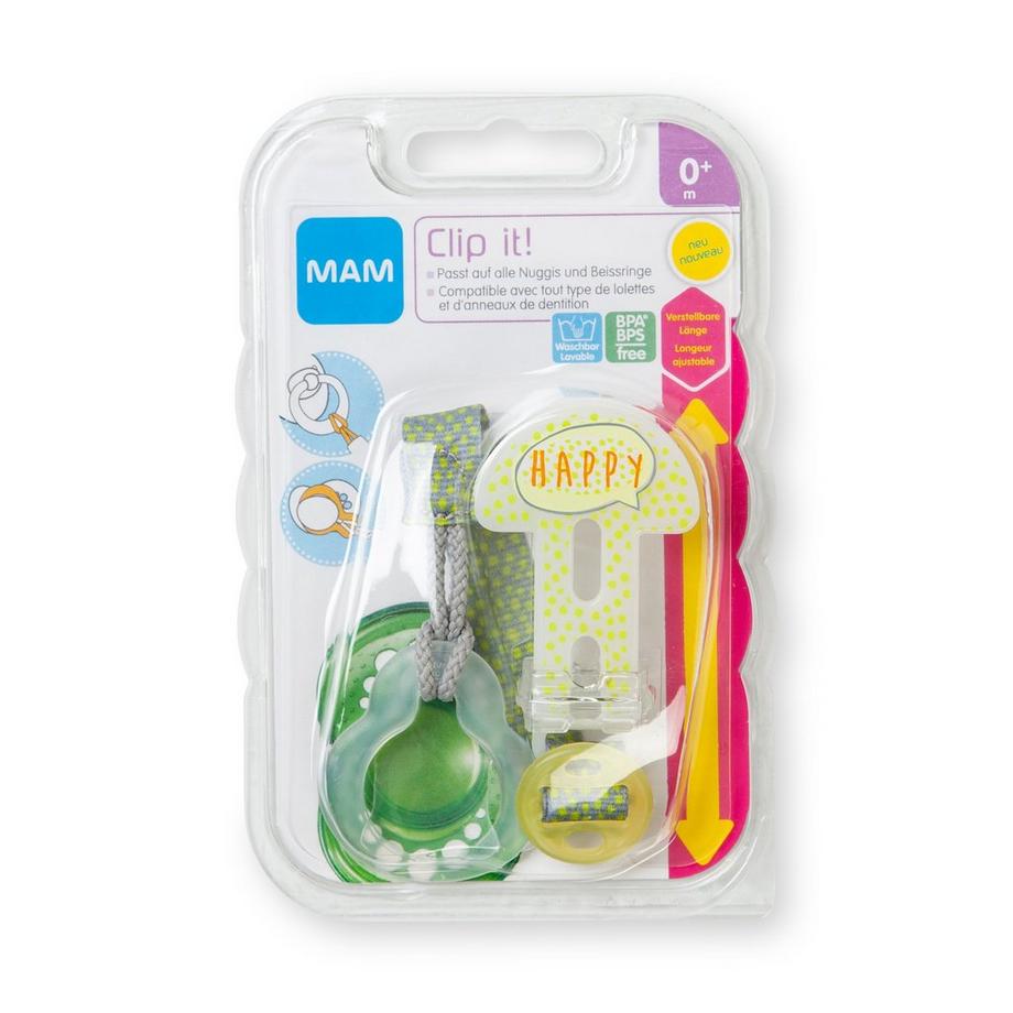 MAM Mam Clip It
 Collana ciuccio 
