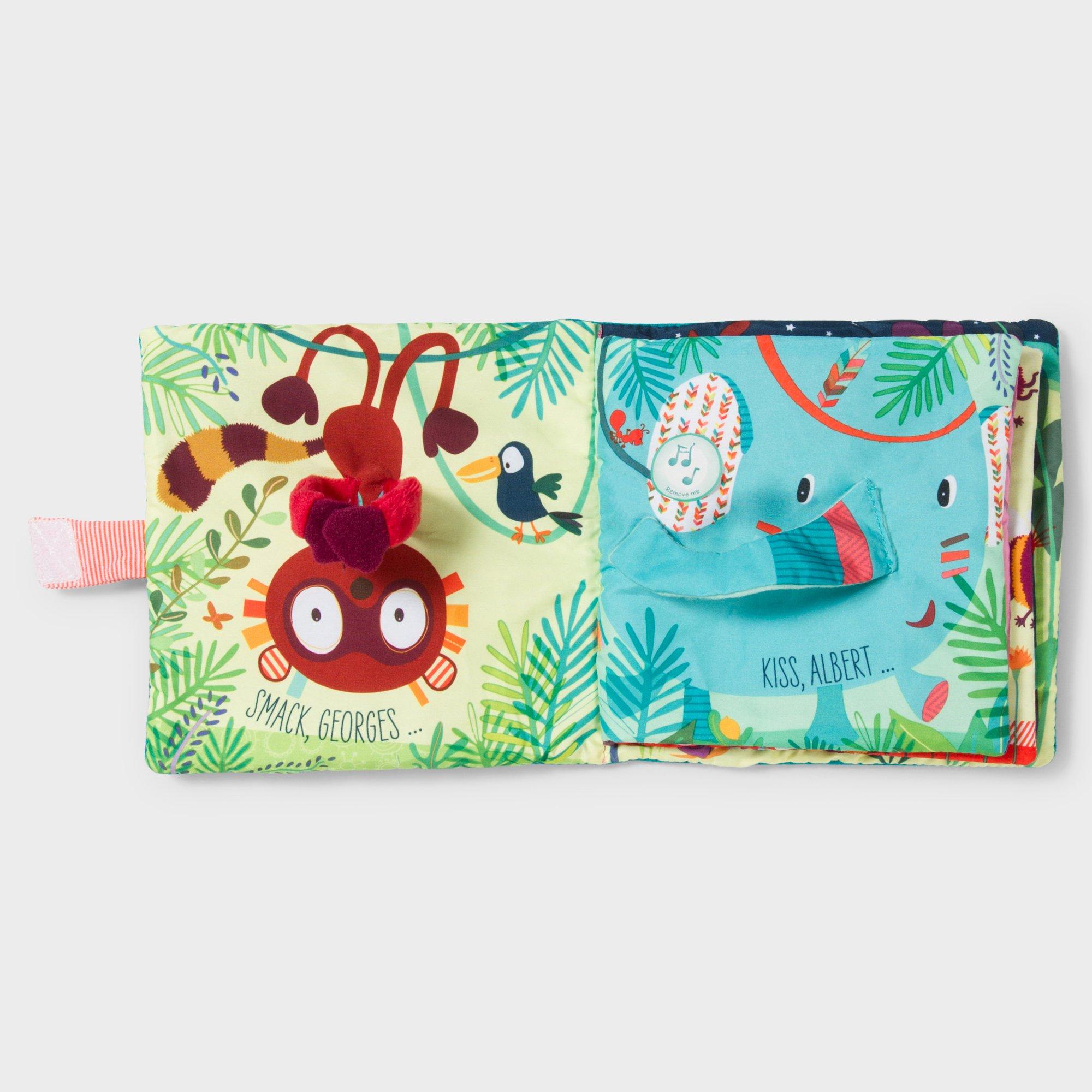 Lilliputiens  Libro di peluche 