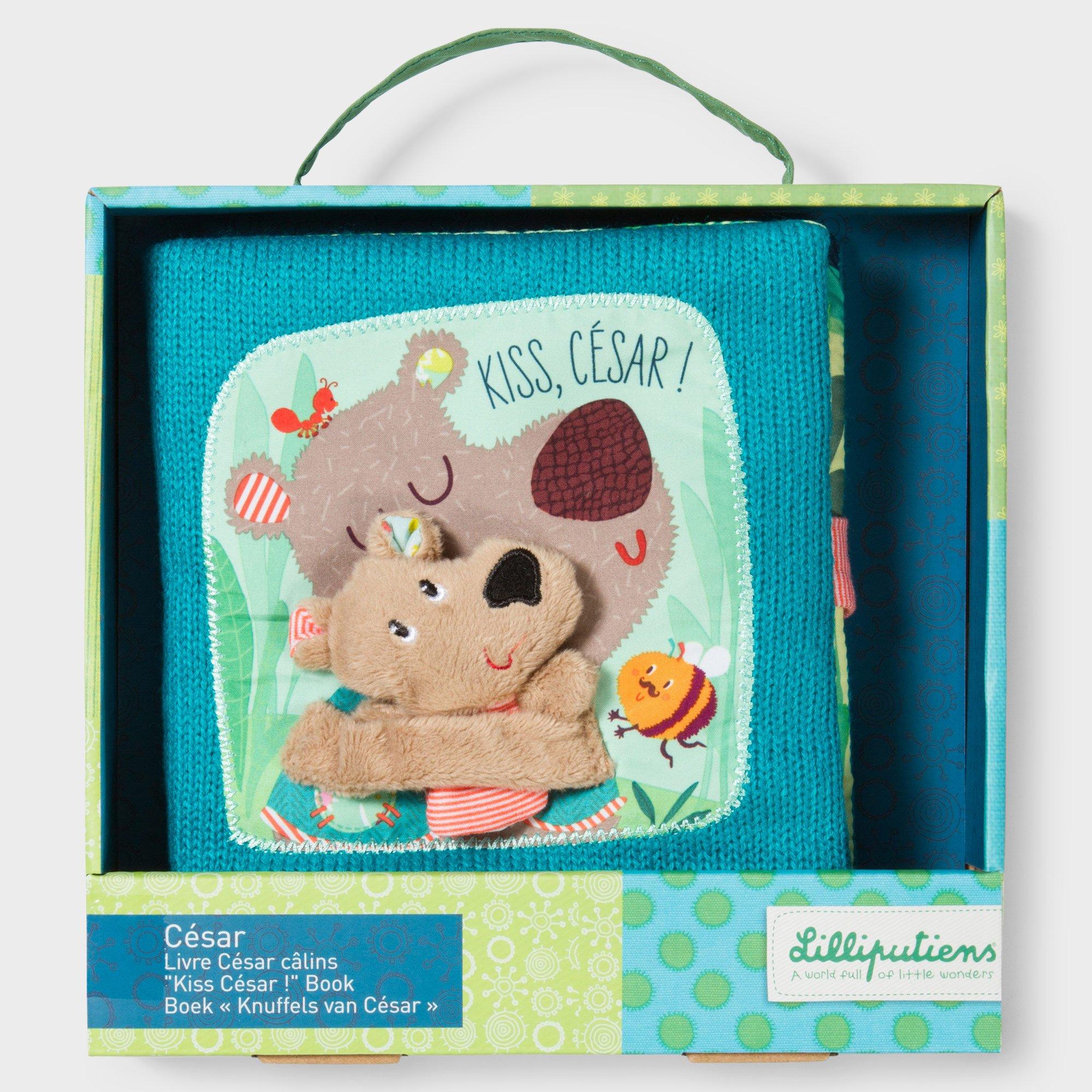 Lilliputiens  Libro di peluche 