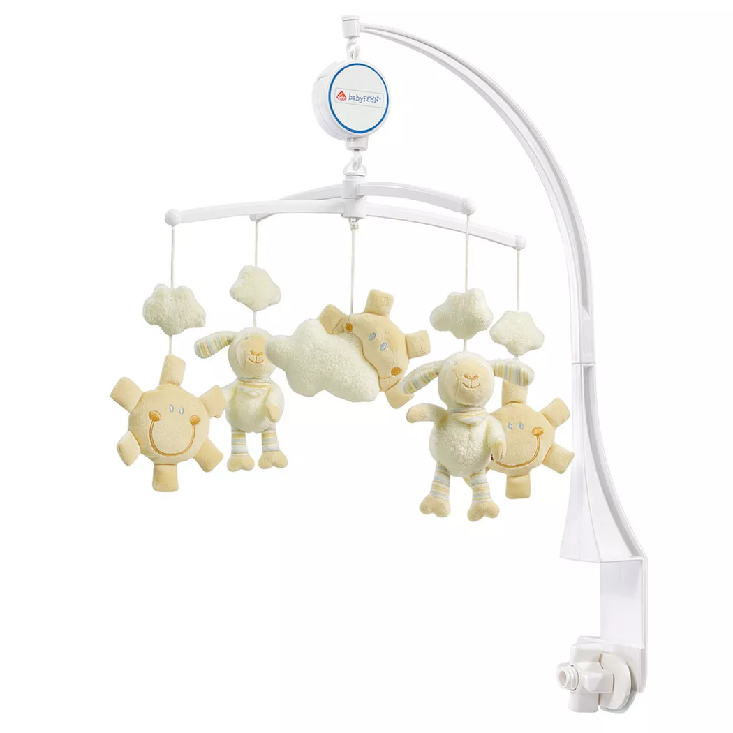 Fehn Mobile "BabyLOVE, Schaf Musikmobile"