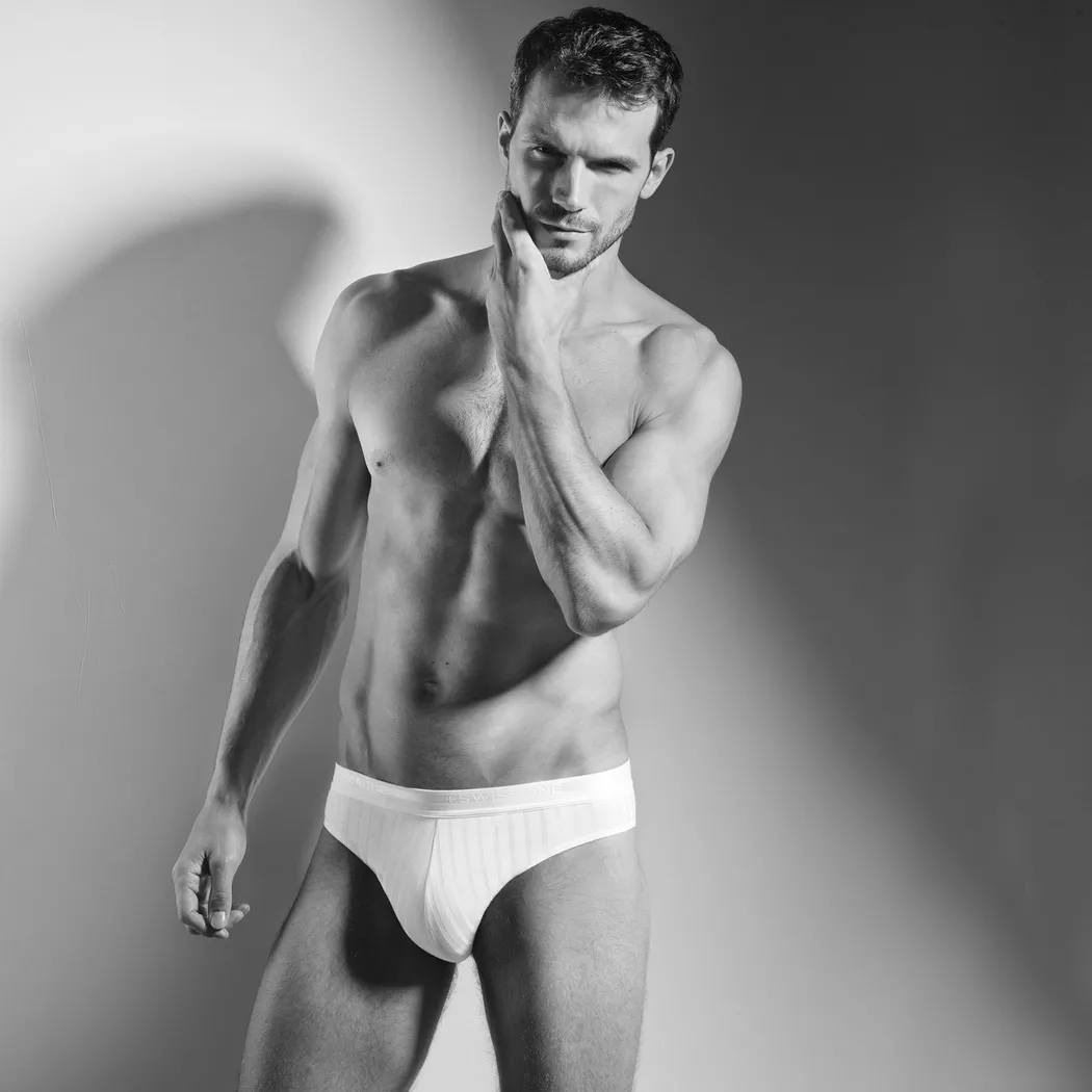 ISA bodywear - Slip mit Öffnung, für Herren, Weiss, Größe XL 5