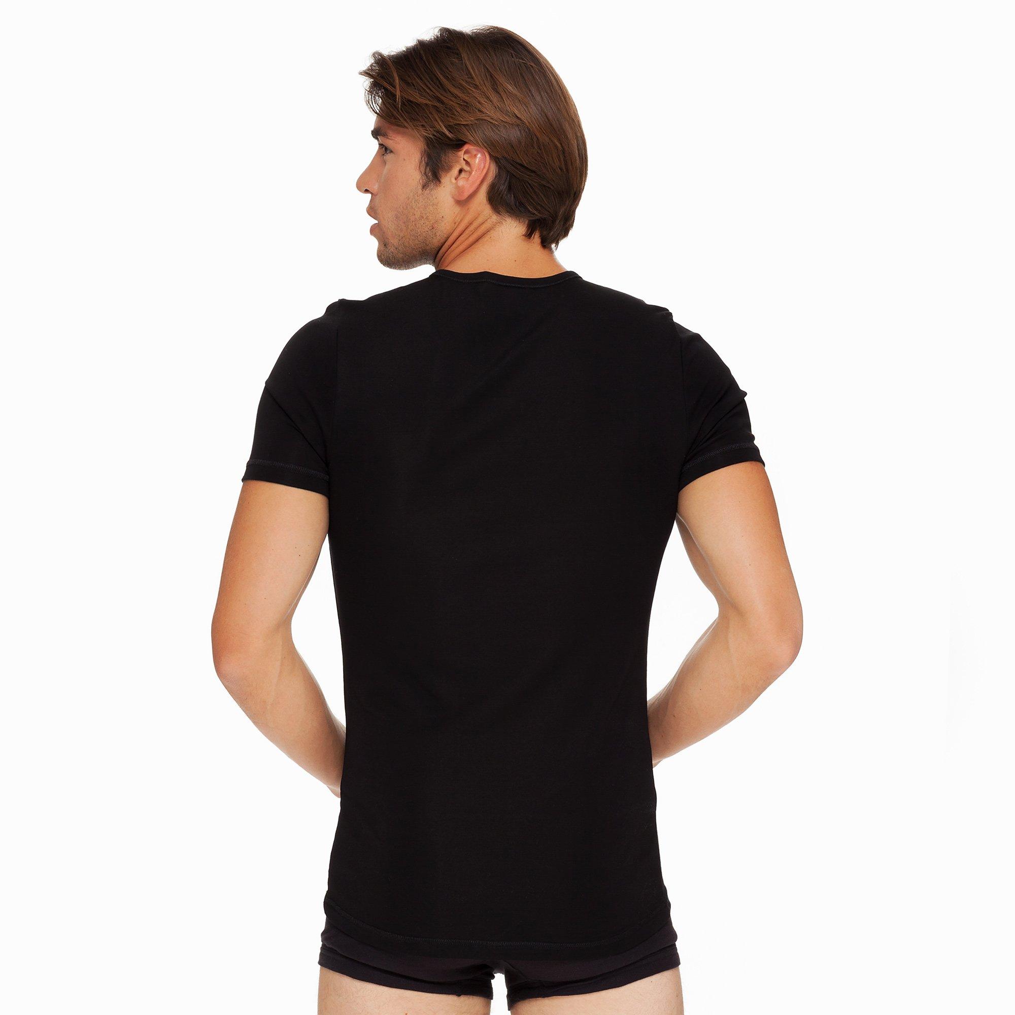 JOCKEY Body Fit T-Shirt Manches Courtes Col V  