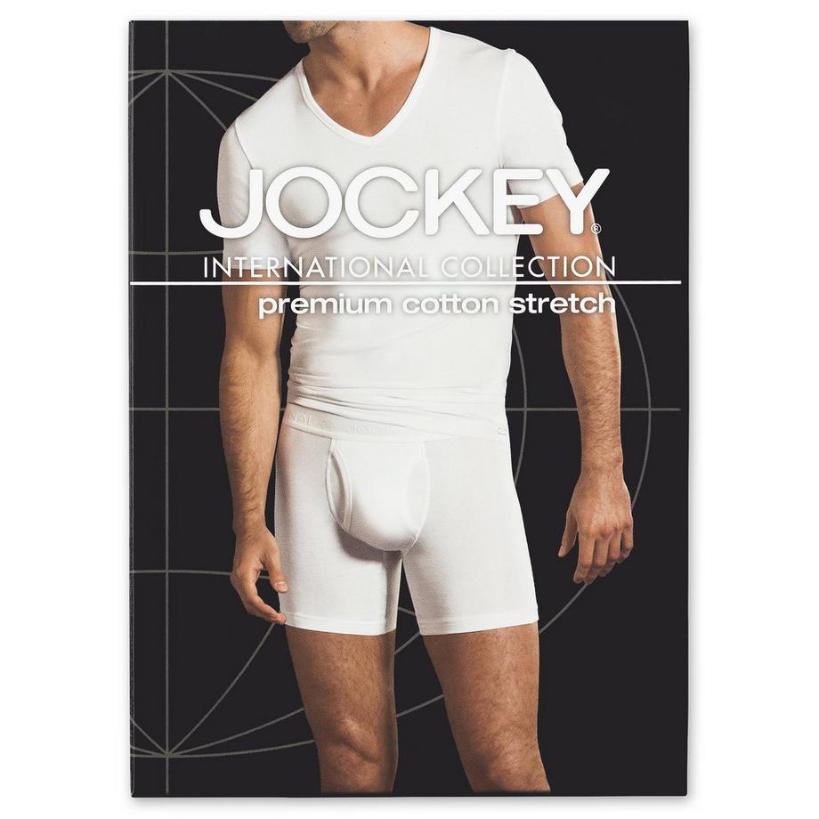 JOCKEY Body Fit Kurzarm V-Ausschnitt T-Shirt  