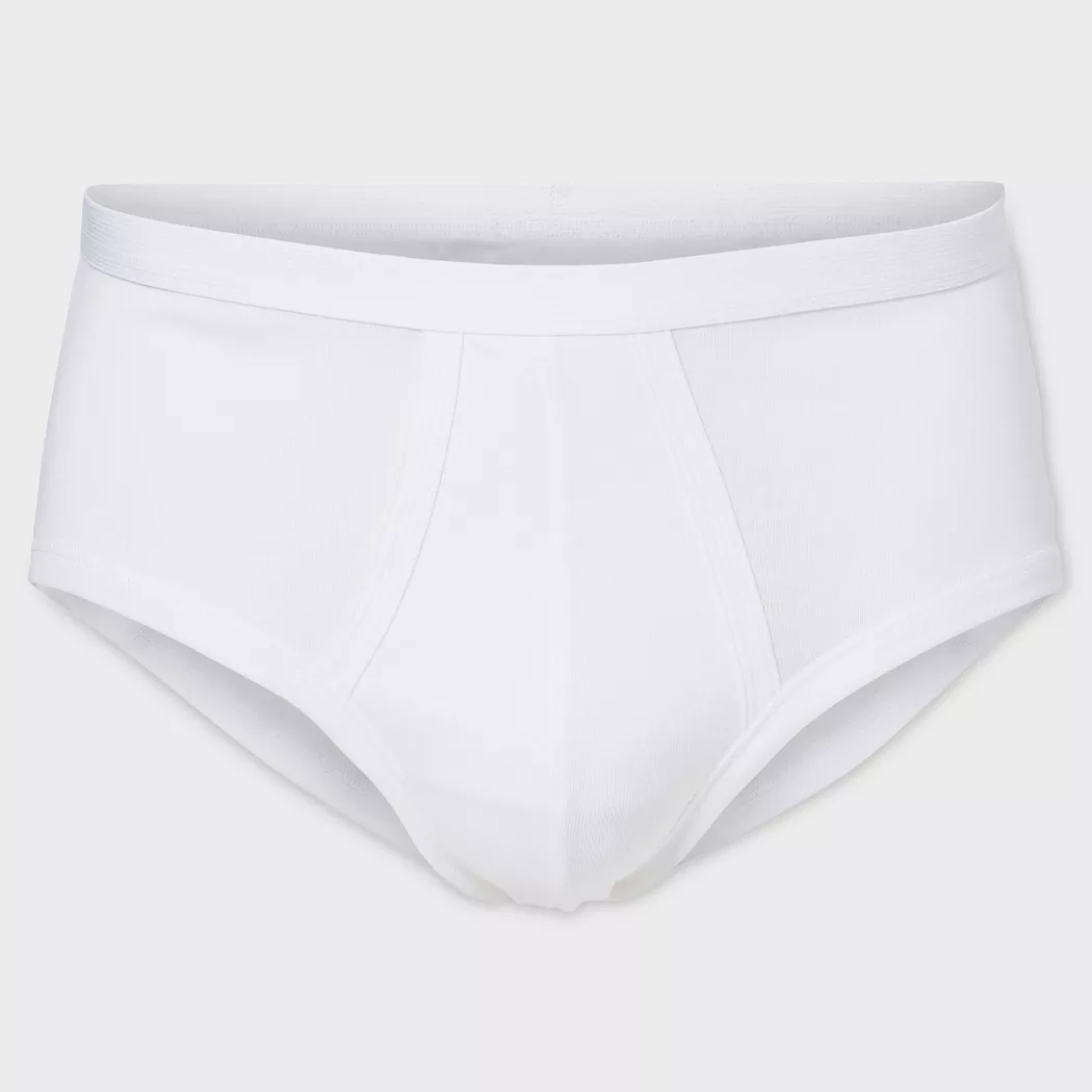 Calida - Slip mit Öffnung, für Herren, Weiss, Größe M