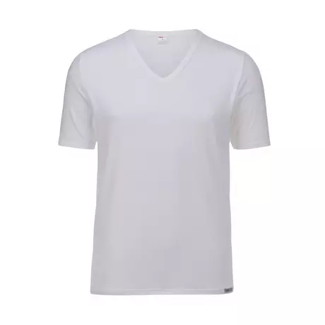ISA bodywear V-Neck T-Shirt  Weiss