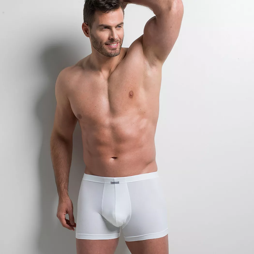 ISA bodywear Andy Boxer Shorts White S