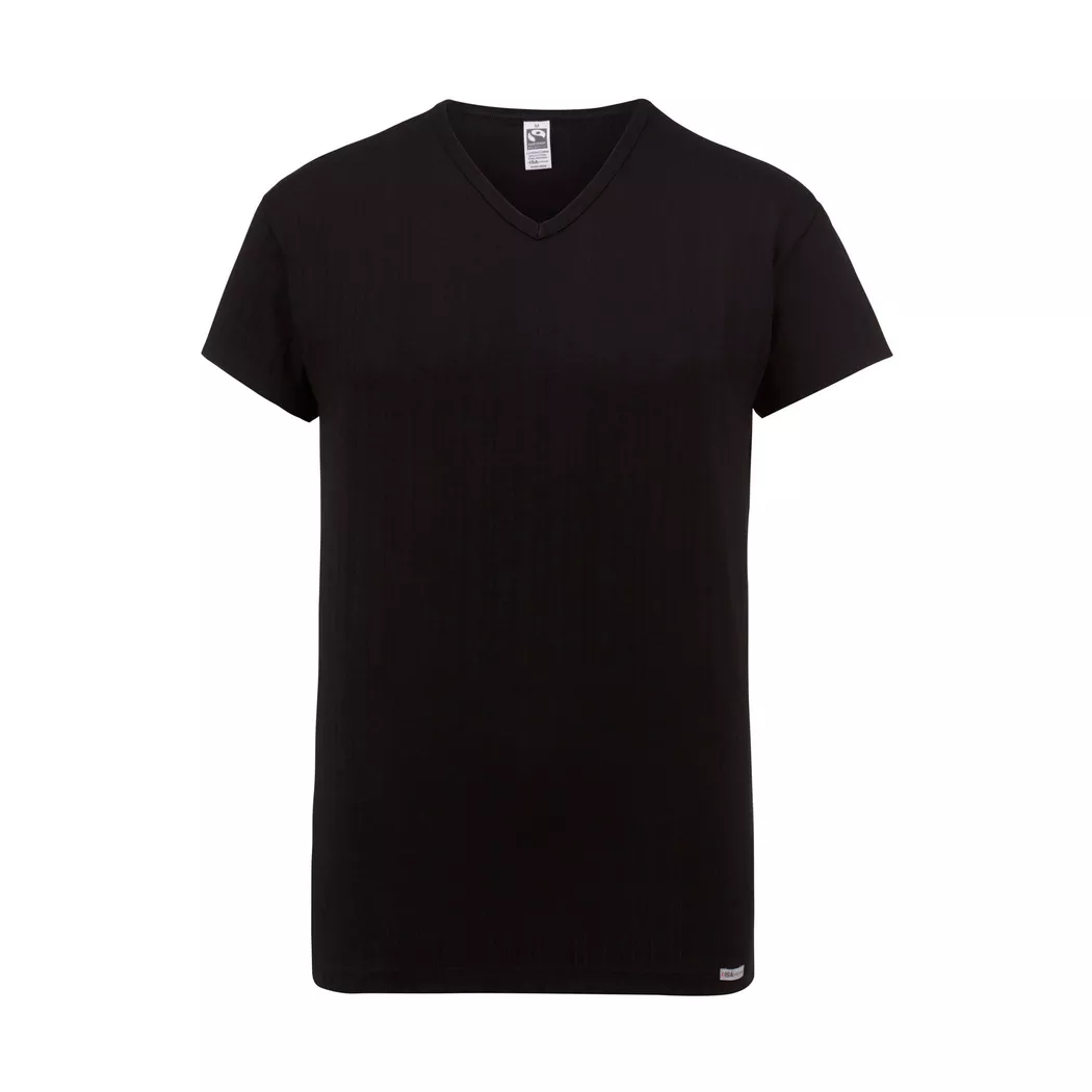ISA bodywear - T-Shirt, Body Fit, kurzarm, für Herren, Black, Größe S