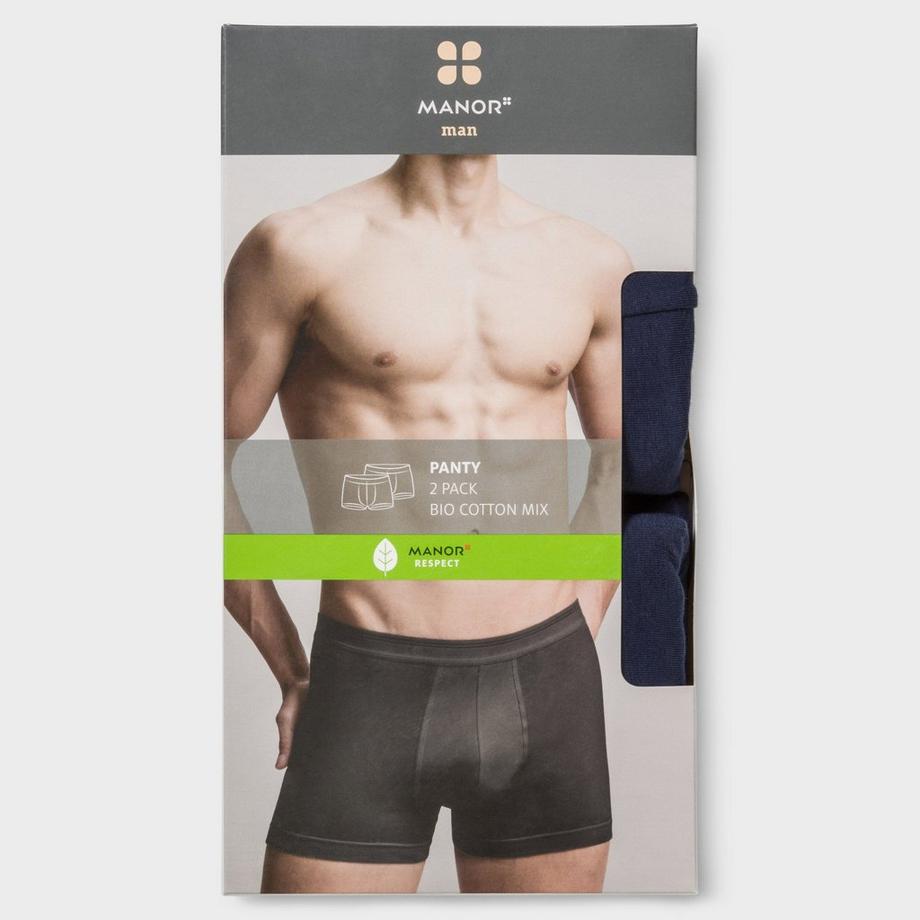 Manor Man Lot de 2 Boxers  