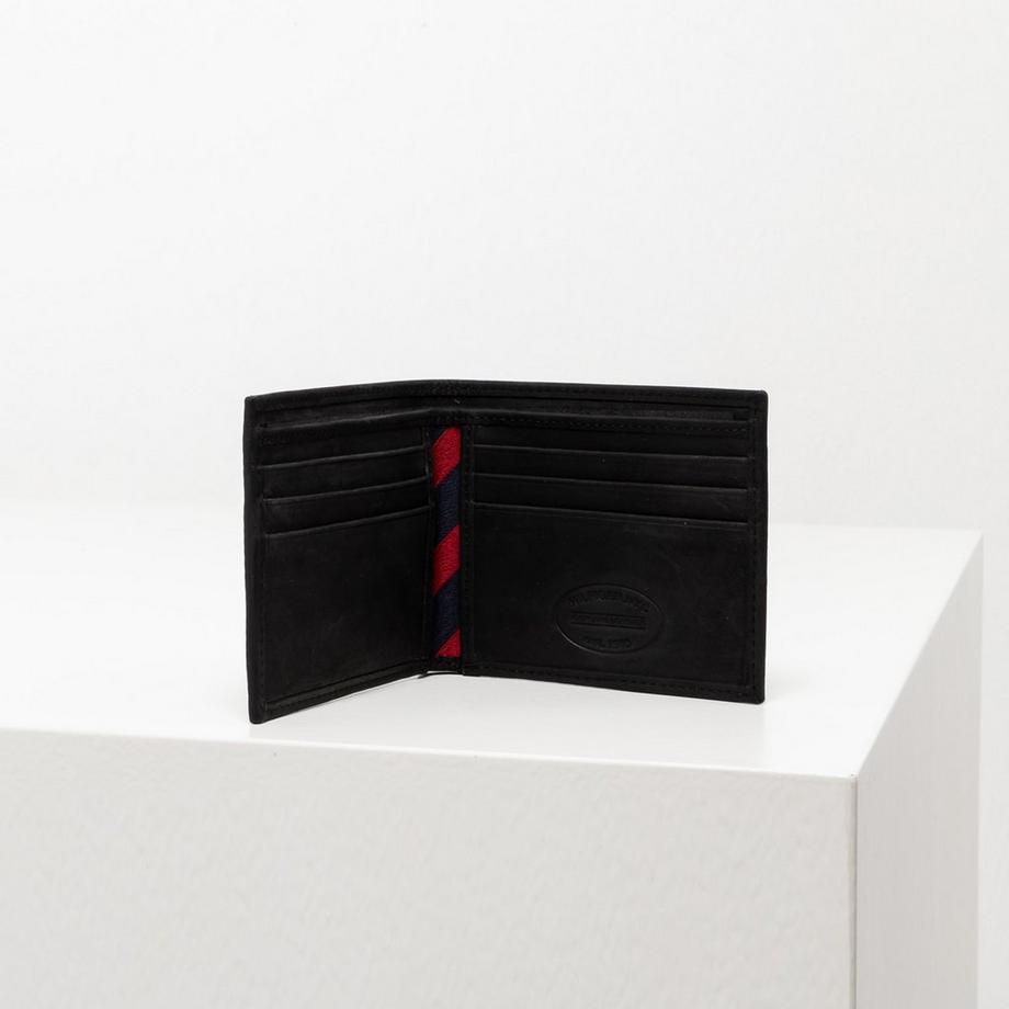 TOMMY HILFIGER Portamonete Sportivo in Pelle  