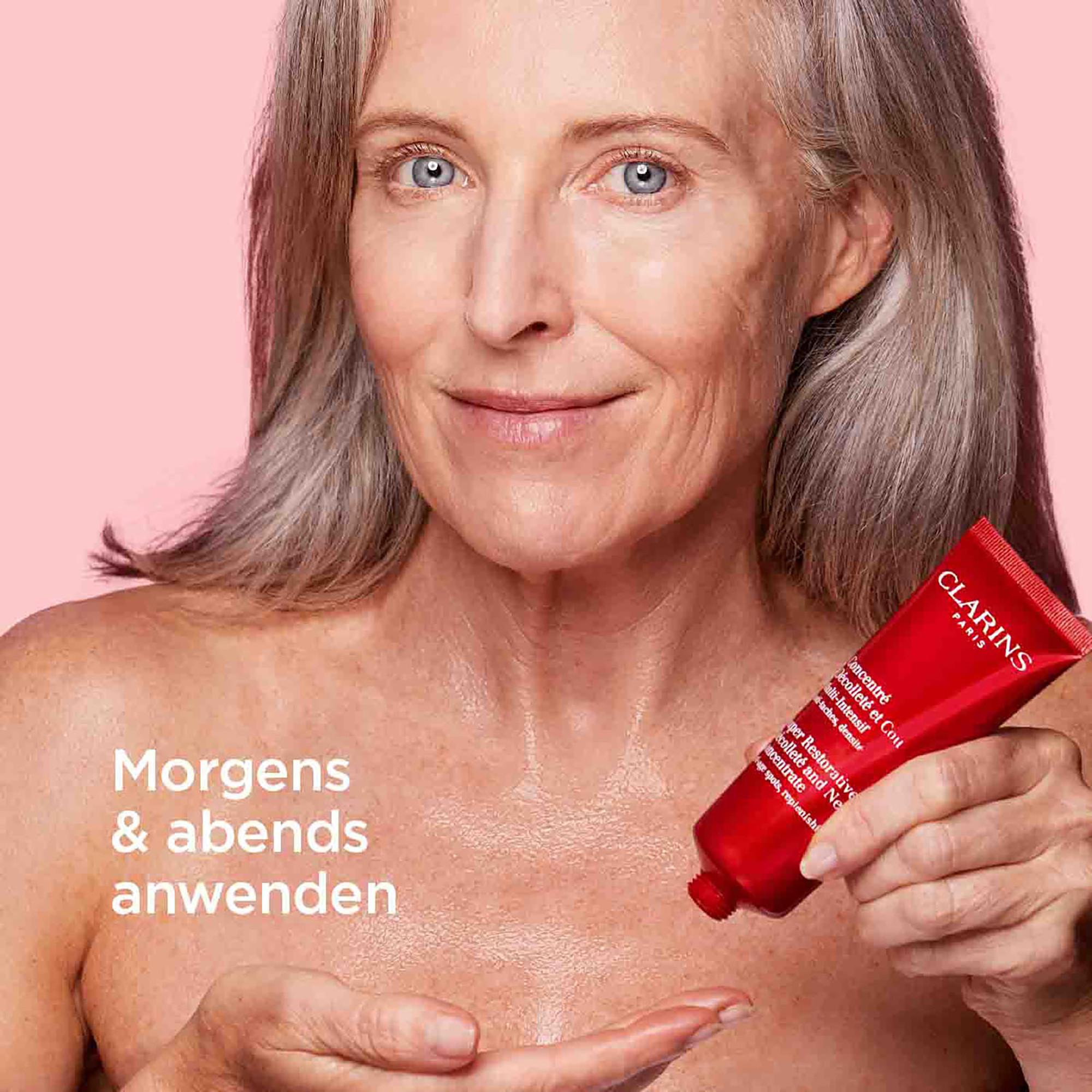 CLARINS 50+ MULTI-INTENSIVE Concentré Décolleté et Cou Multi Intensif 