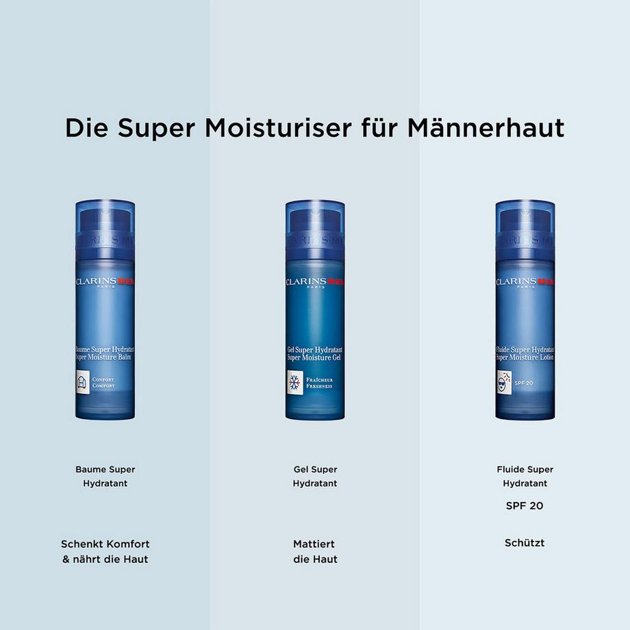 CLARINS CLARINS MEN Feuchtigkeits-Gel Super Hydratant 