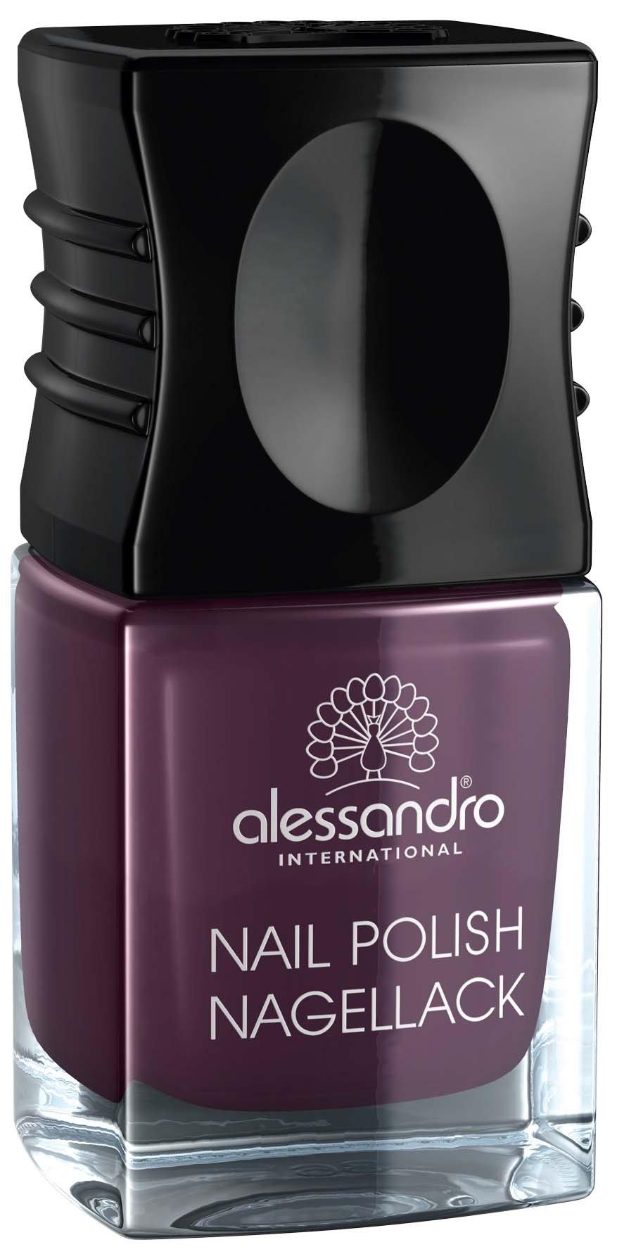 alessandro  Nail Polish Dark Violet 