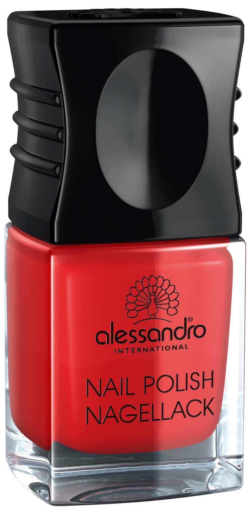 Image of alessandro Nail Polish Classic Red - 10ml