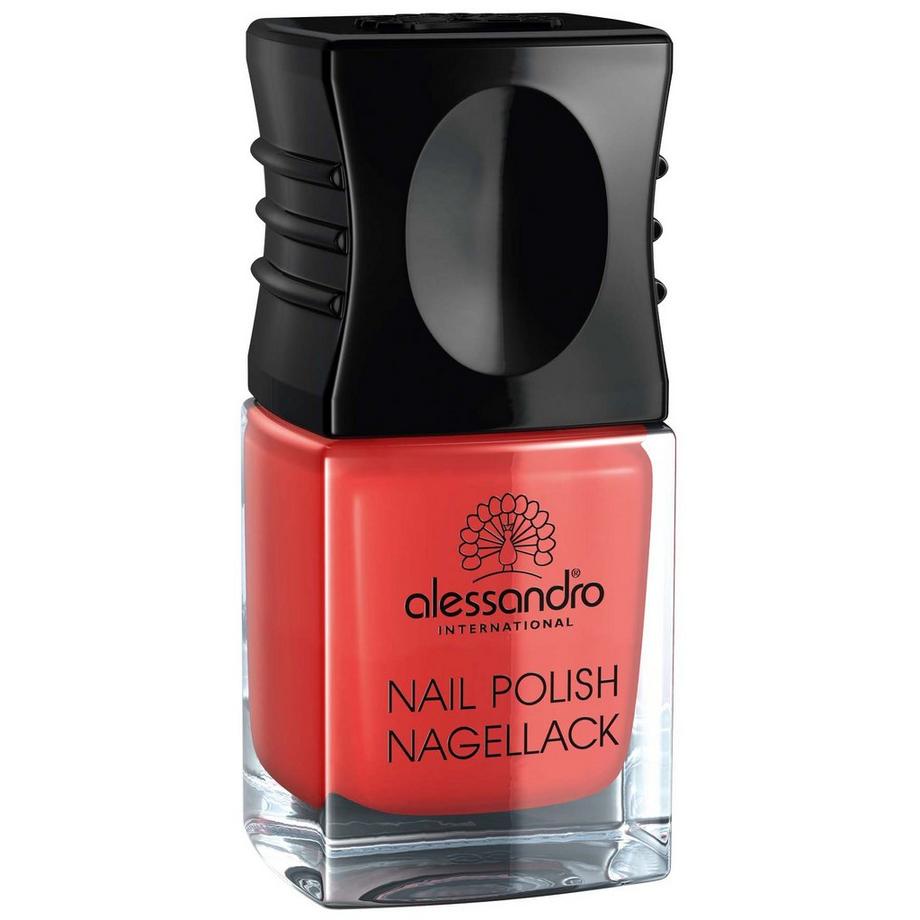 alessandro  Nail Polish Orange Red 