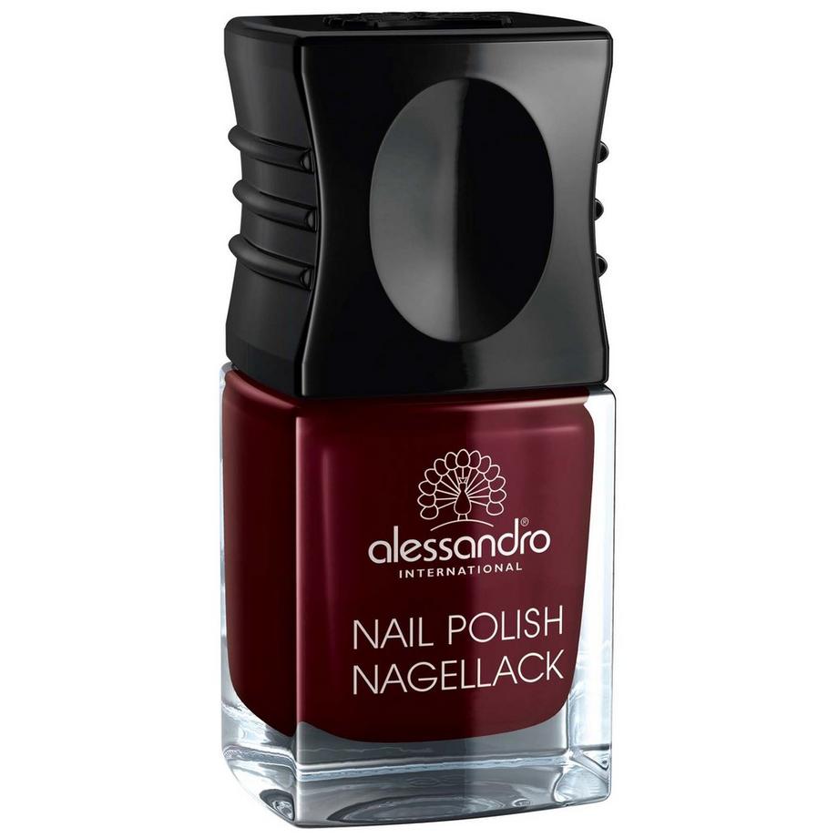 alessandro  Nail Polish Midnight Red 