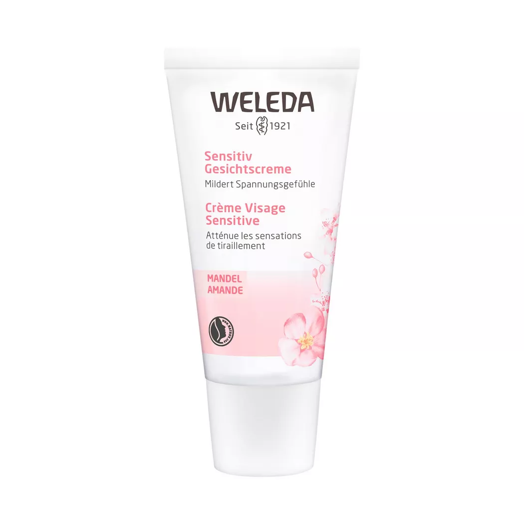 Weleda crème hydratante légère sensitive amande tb 30 ml