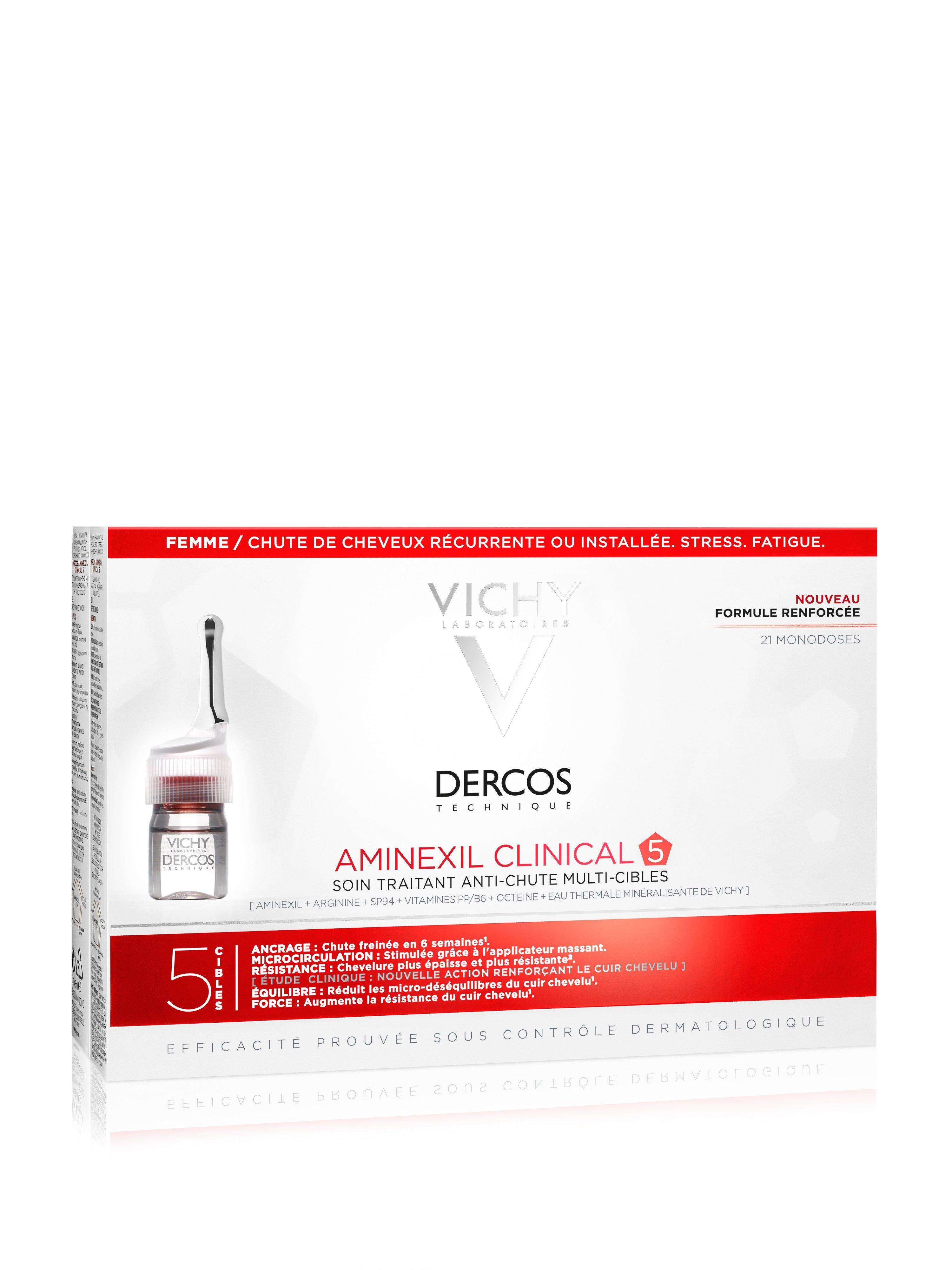 VICHY  DERCOS AMINEXIL CLINICAL 5 WOMEN Dercos Aminexil Clinical 5 Femmes 