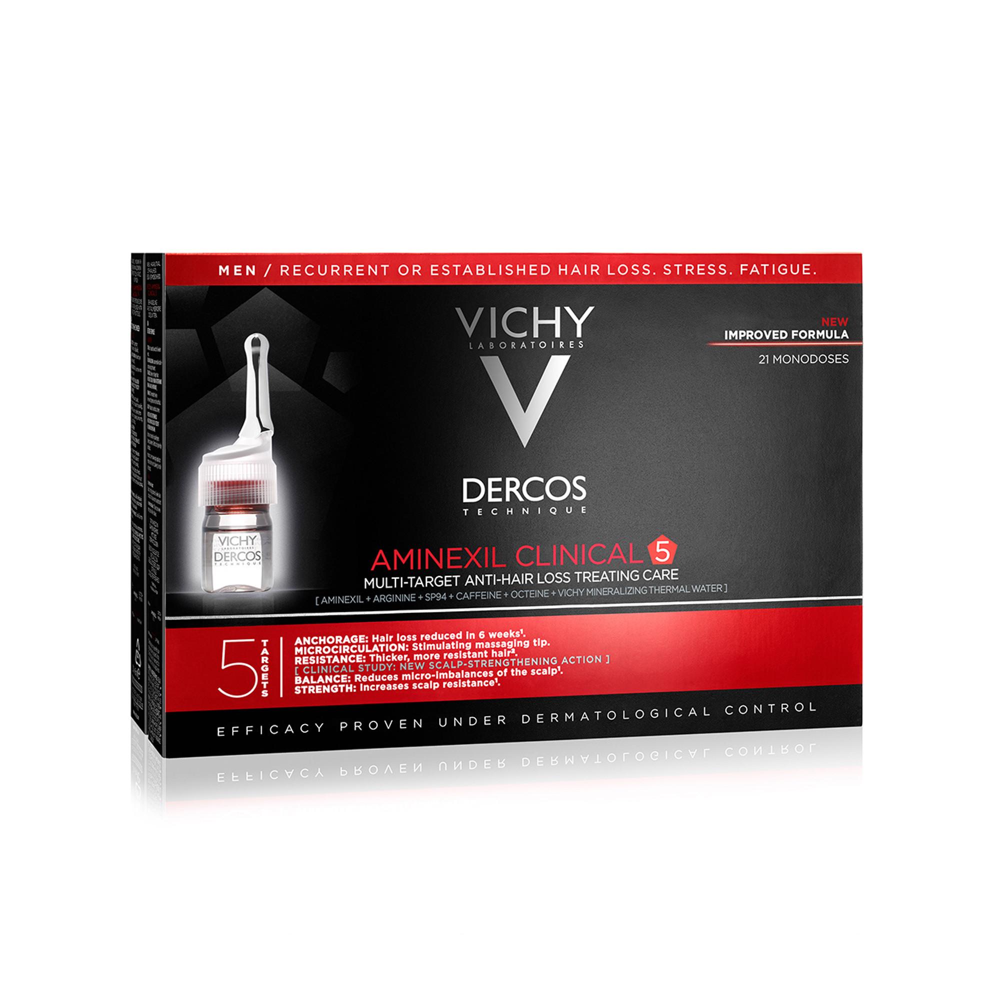 VICHY  DERCOS AMINEXIL CLINICAL 5 MEN Dercos Aminexil Männer 
