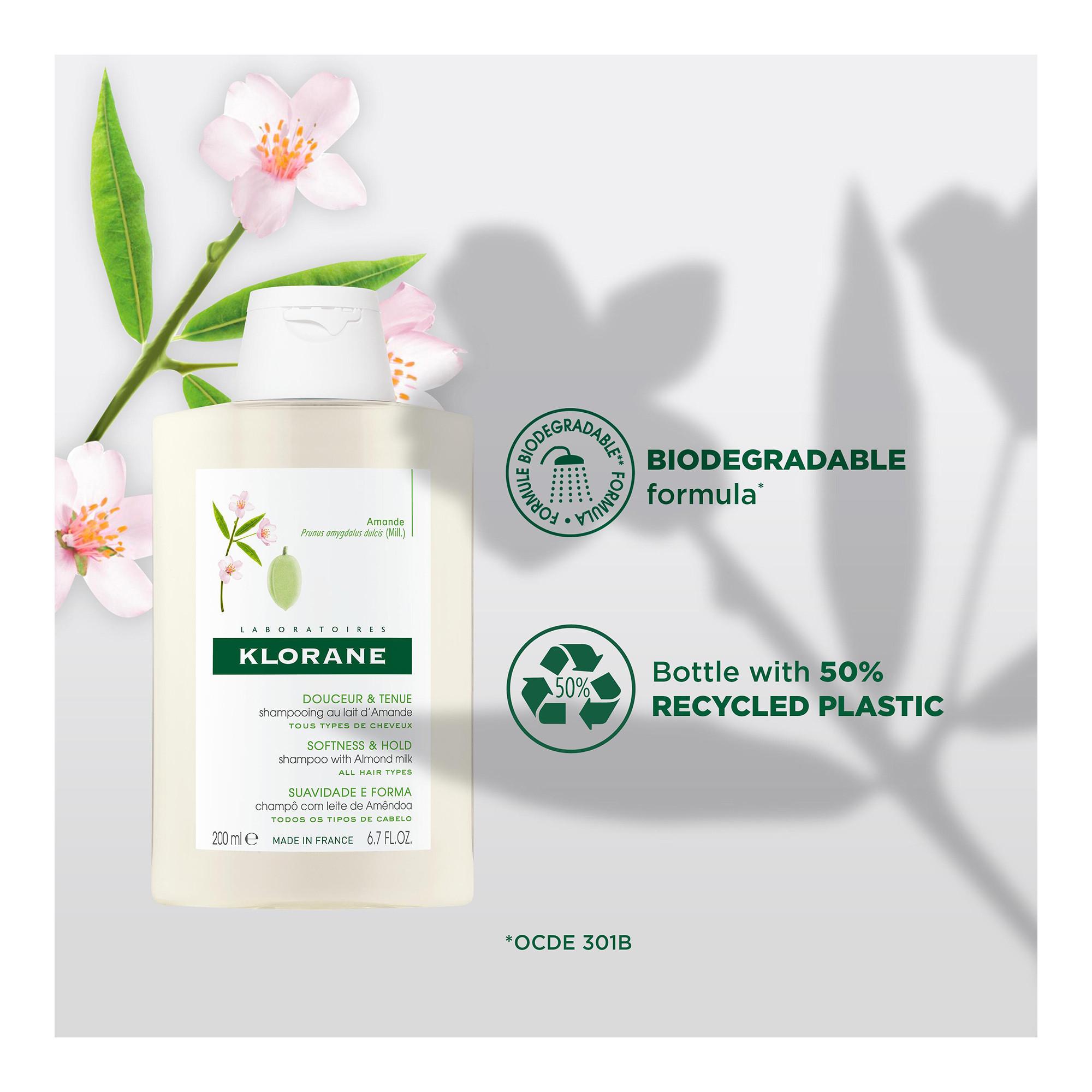 KLORANE Lait d'amande Shampooing 