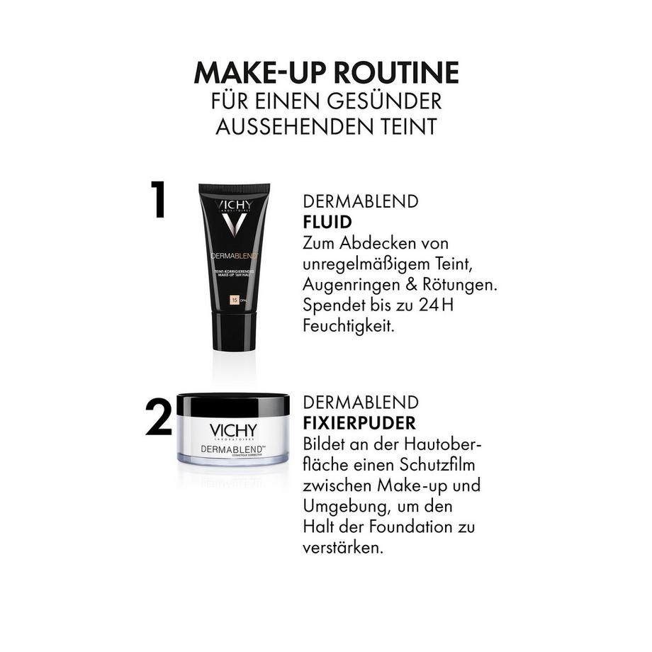 VICHY Dermablend Korrigierendes Make-up Dermablend Fond de teint fluide correcteur haute couvrance tenue 16h SPF 35 