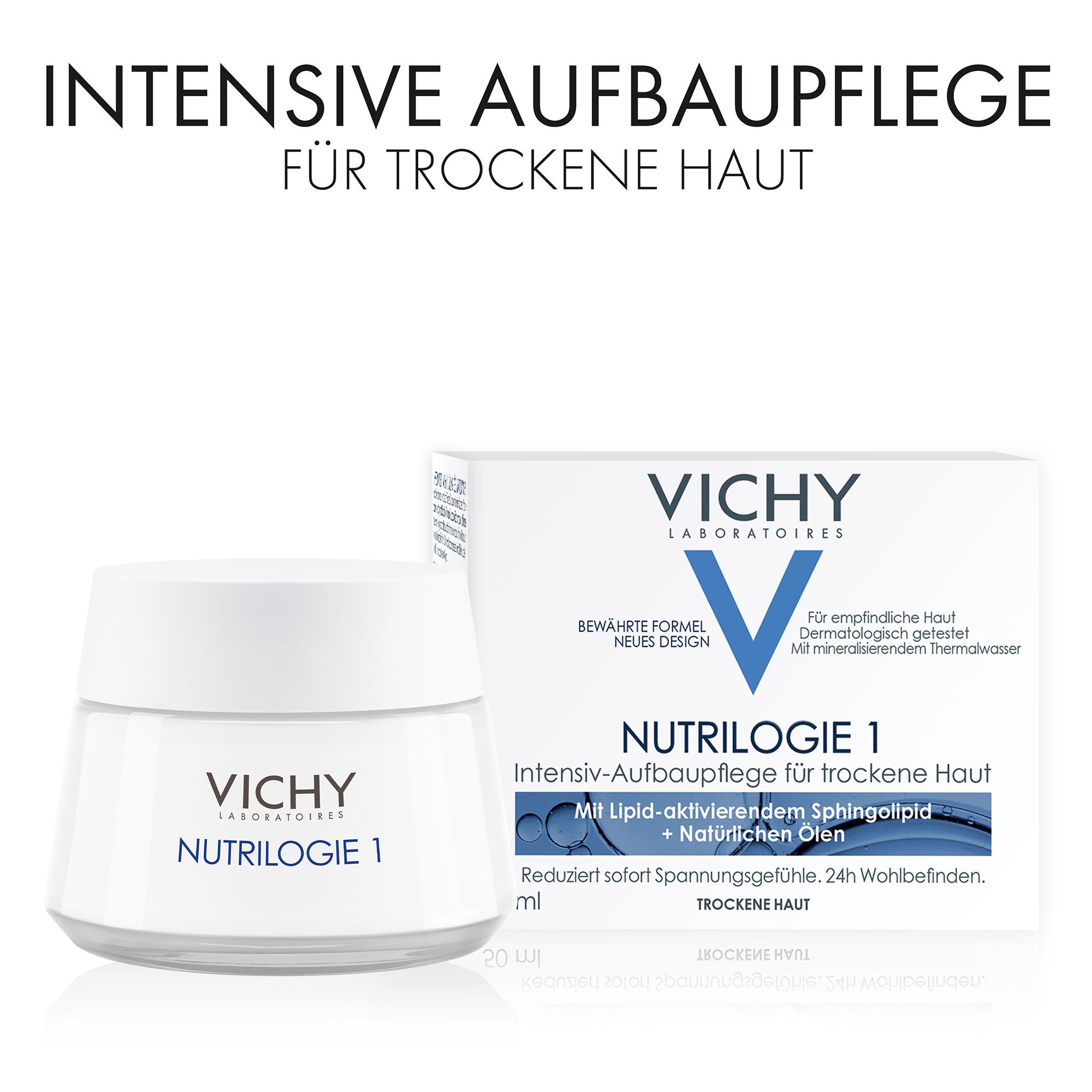 VICHY  Nutrilogie crème peau mix sèche
 Nutrilogie 1 Creme Trockene Haut 