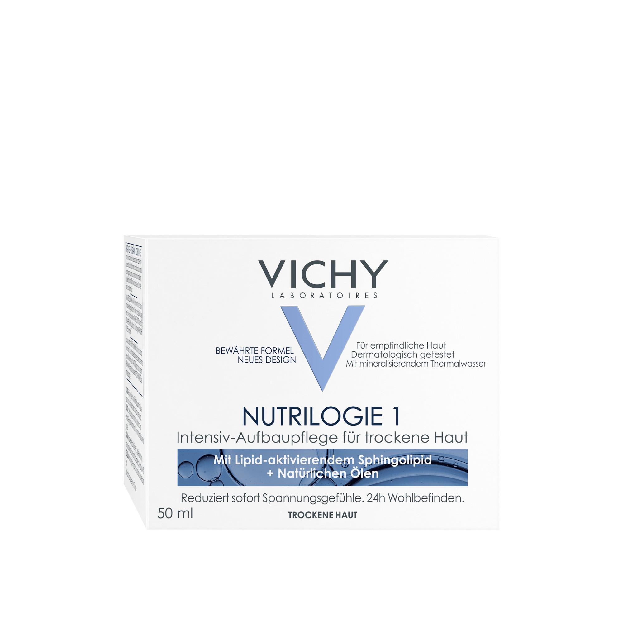 VICHY  Nutrilogie crème peau mix sèche
 Nutrilogie 1 Creme Trockene Haut 