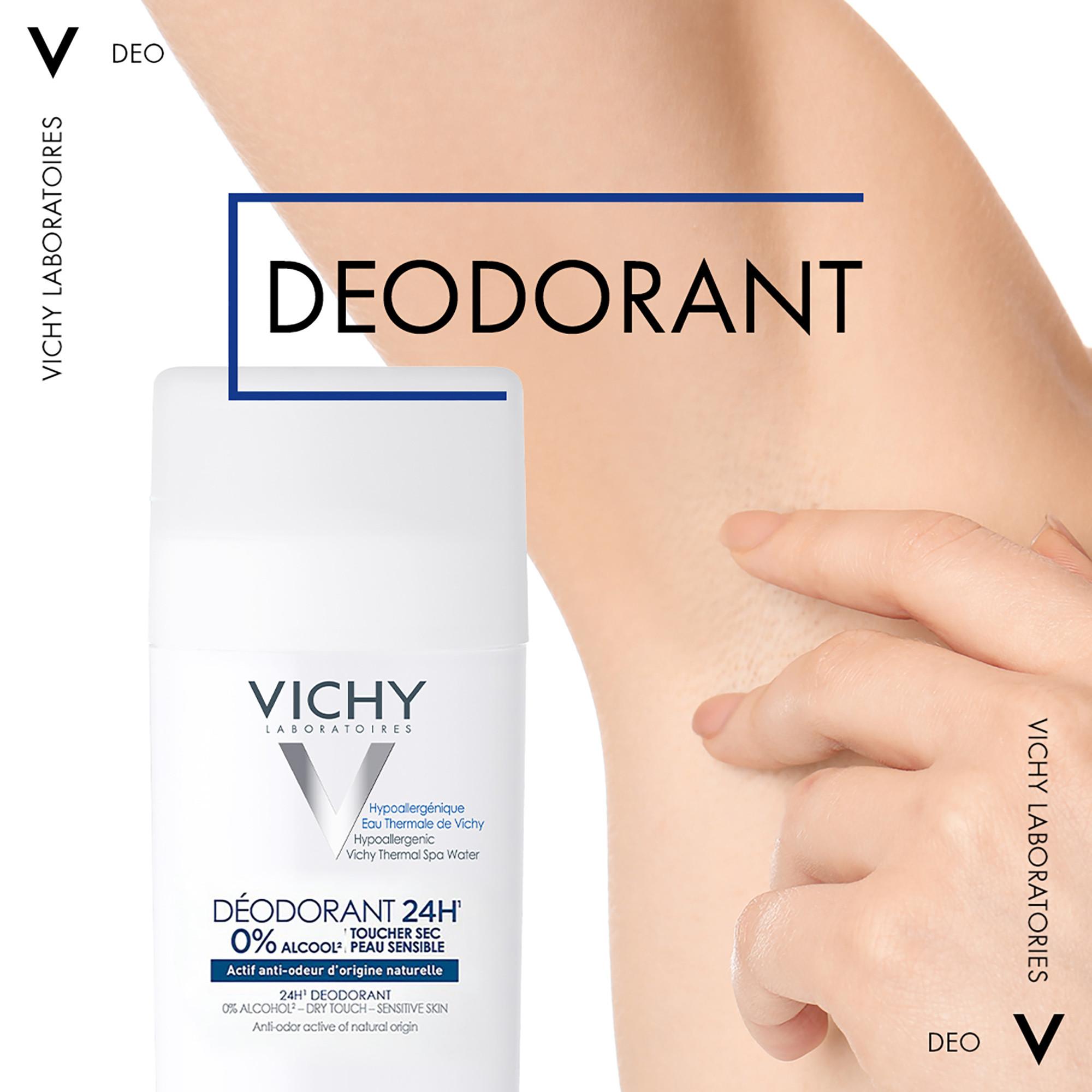 VICHY Déo apaise stick 40 ml
 Deodorant Hautberuhigender Stick für Empfindliche Haut 