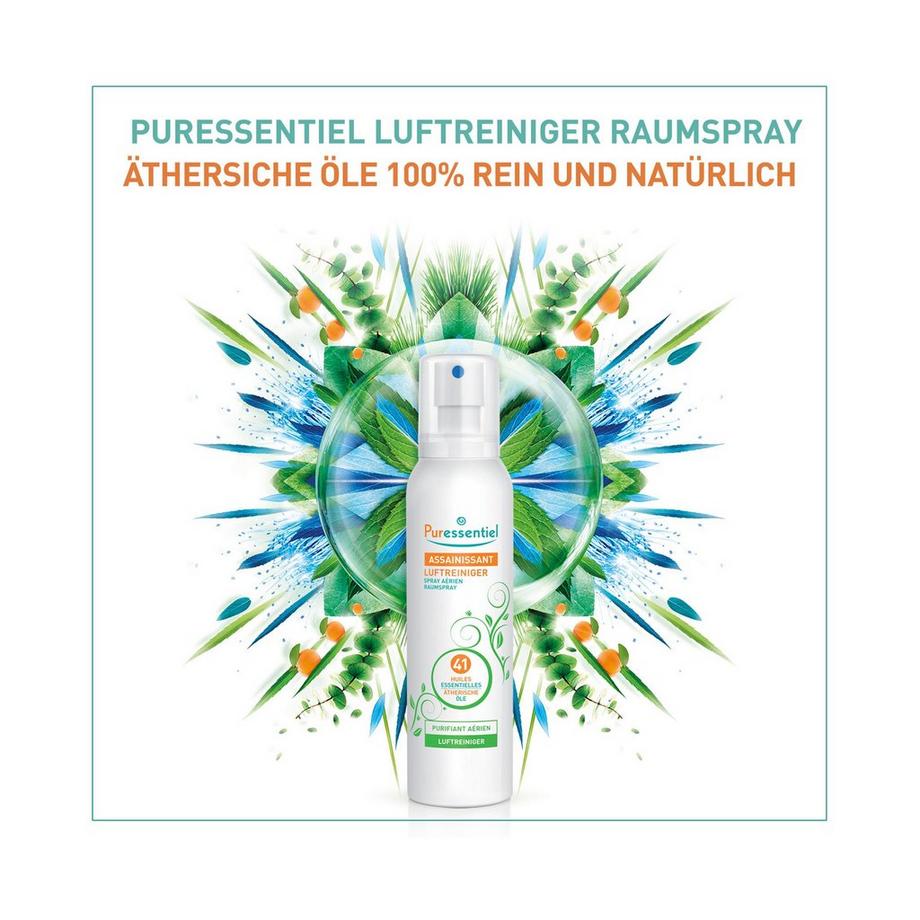 Puressentiel Luftreiniger Raum Spray 41 Spray purificante per l'aria con 41 oli essenziali 