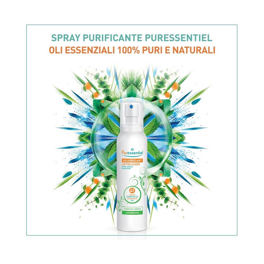 Puressentiel Luftreiniger Raum Spray 41 Spray purificante per l'aria con 41 oli essenziali 