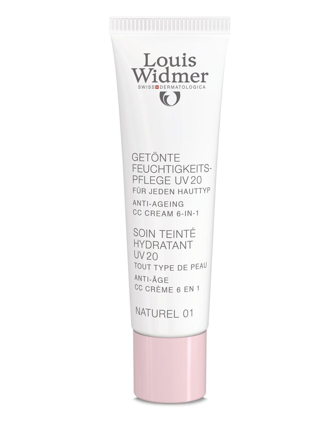 Louis Widmer  Soin teinté hydratant UV 20 parfumé - Naturel 01 