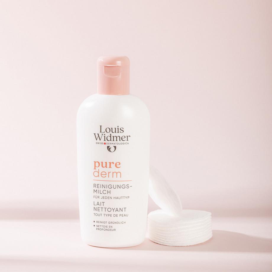 Louis Widmer  purederm Lait démaquillant 