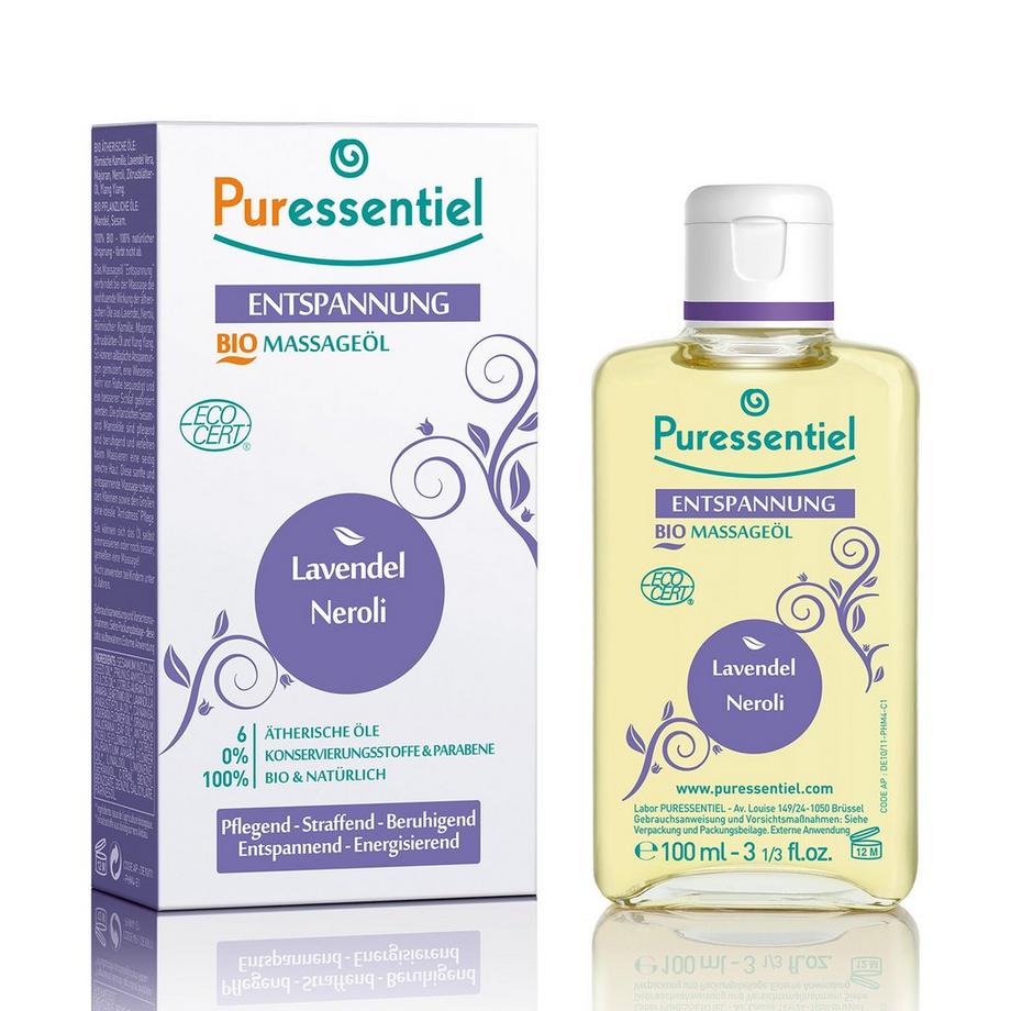 Puressentiel  OEL LAV/NEROLI Relaxation Organic Massage Oil 