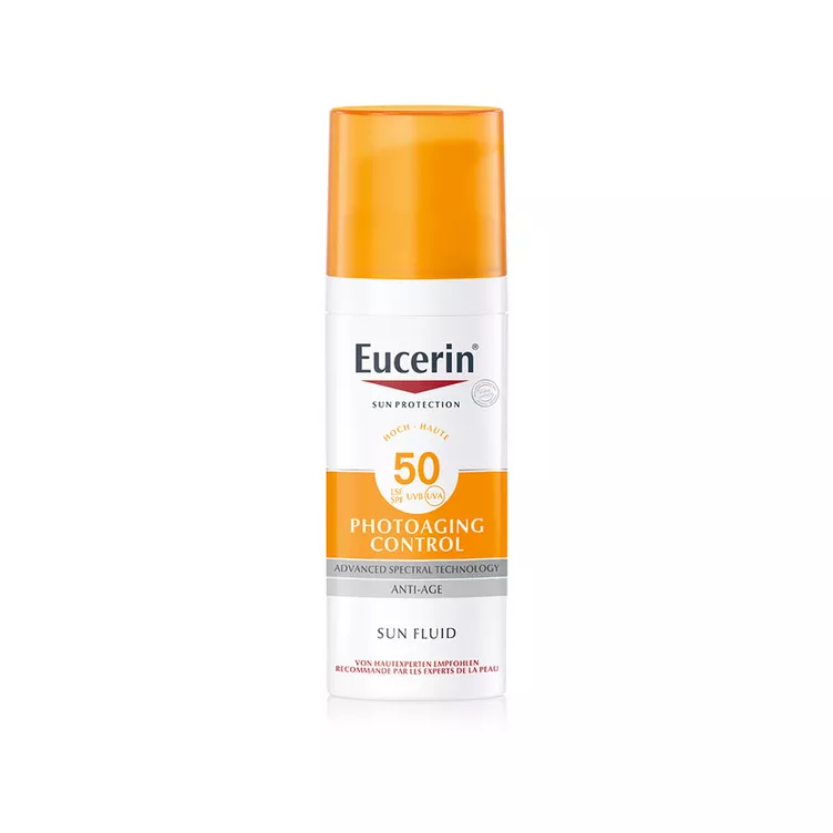 Eucerin SUN Creme Gesicht LSF50+ Photoaging Control Face Sun Fluid LSF 50online kaufen MANOR