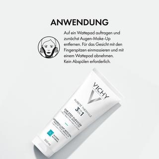 VICHY  Pureté Therm Lait Démaquil 3en1 Pureté Thermale Vollständiges Abschminken 3 in 1 
