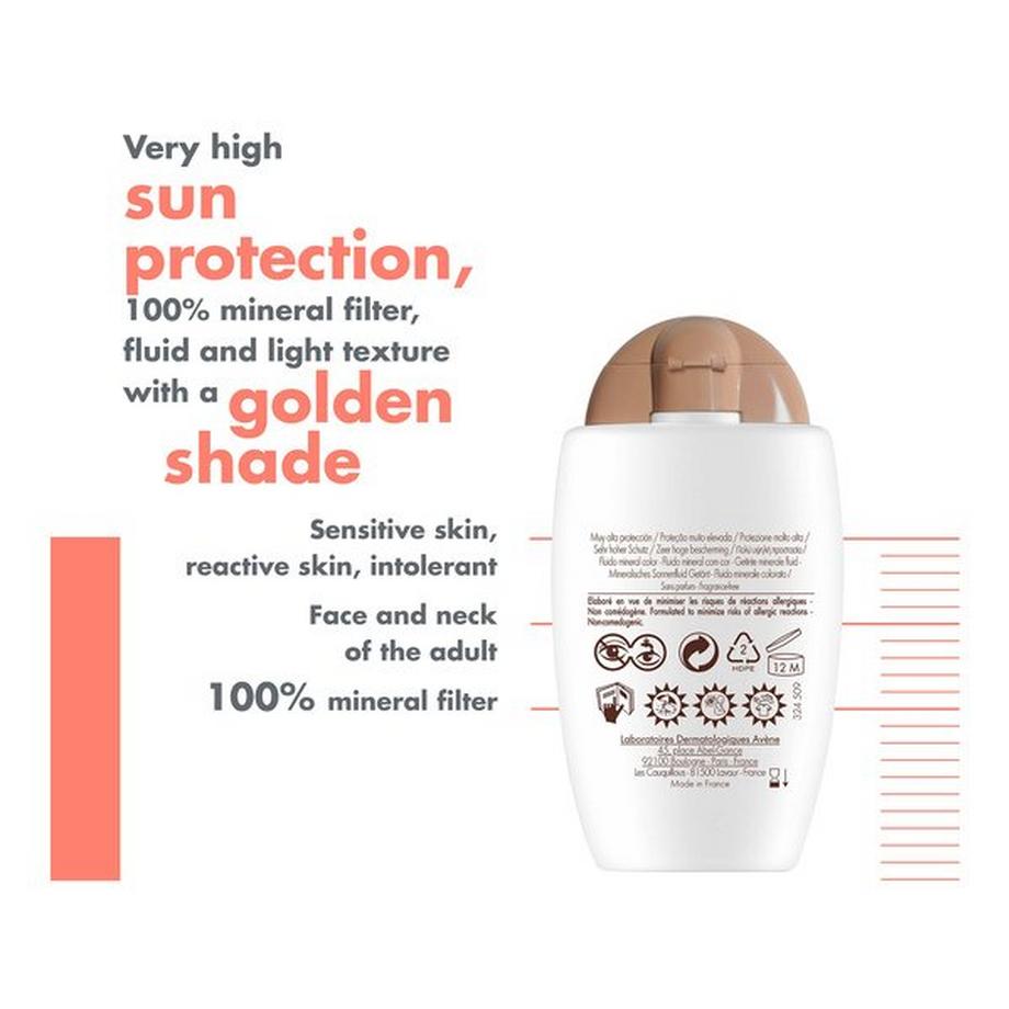 Avene  Fluido solare colorato SPF 50+ 