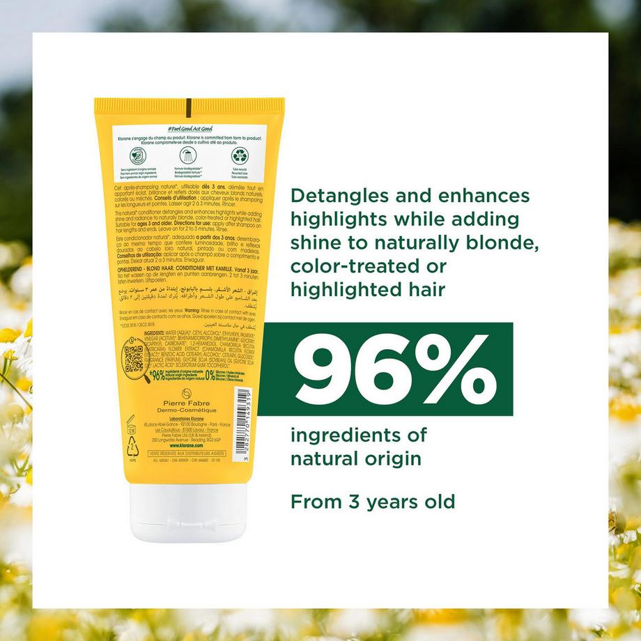 KLORANE Kamille Aufhellendes Pflegebalsam 