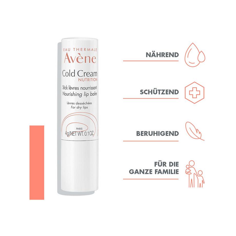 Avene Cold Cream Reichhaltiger Lippenstift Soin des lèvres 