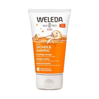 WELEDA KIDS 2in1 Shower & Shampoo Fruchtige Orange KIDS 2in1 Shower & Shampoo Orange fruitée  