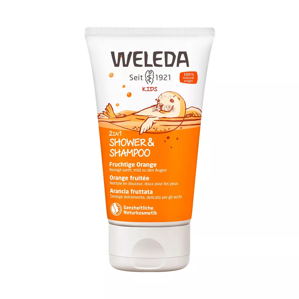 Weleda Kids 2in1 Shampoo & Body Wash Happy Orange