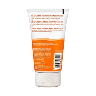 WELEDA KIDS 2in1 Shower & Shampoo Fruchtige Orange KIDS 2in1 Shower & Shampoo Orange fruitée  