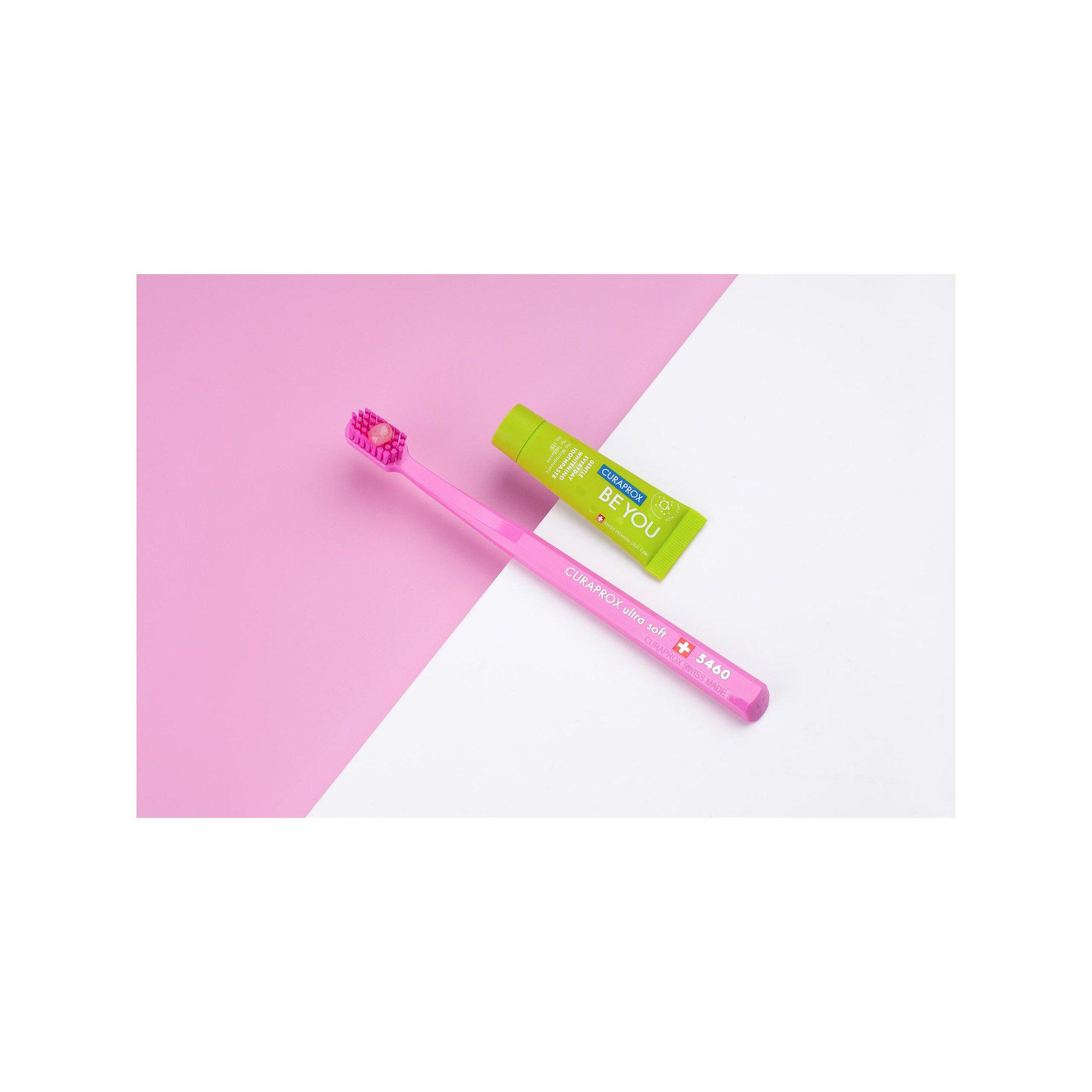 CURAPROX Zahnpasta Be you Six-Taste-Pack, 10 ml, mit Zahnbürste  