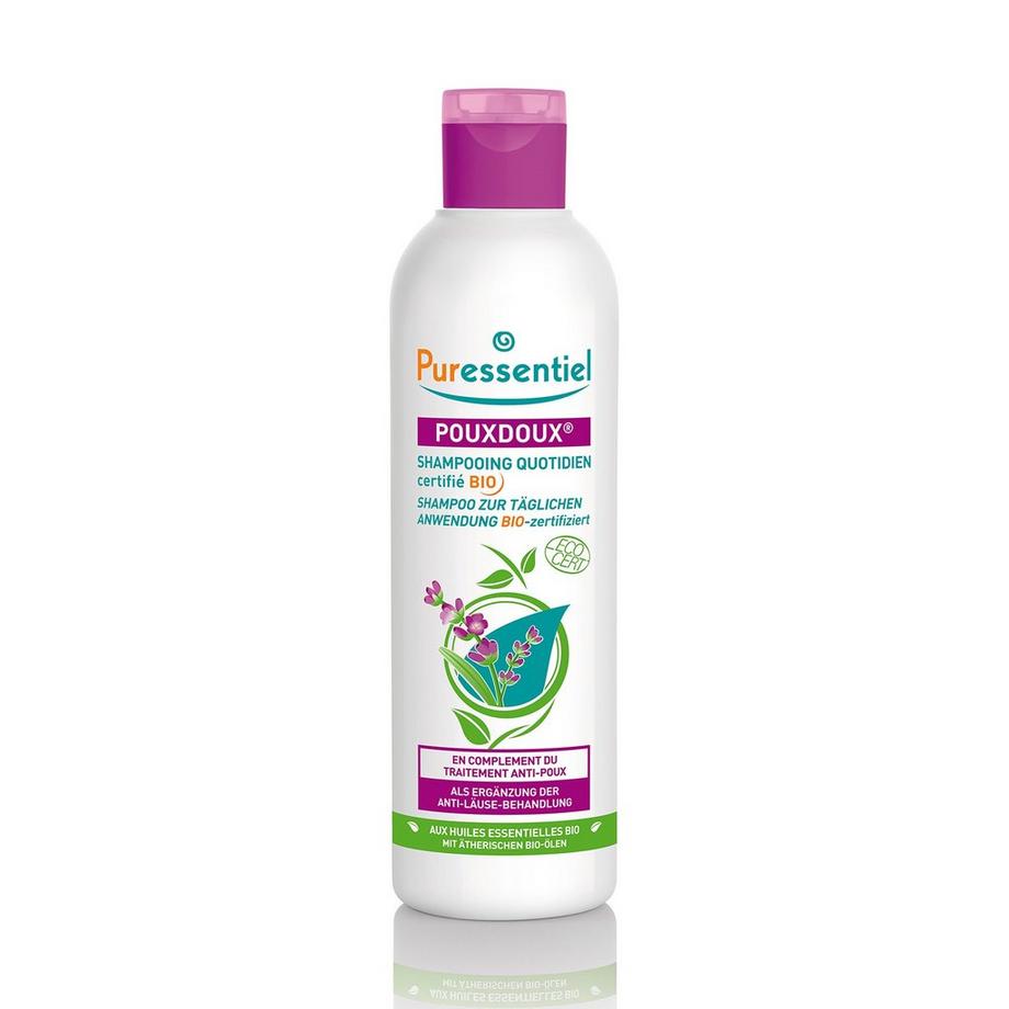 Pouxdoux Shampoo Zur Täglichen Anwendung Bio-Zertifiziert
