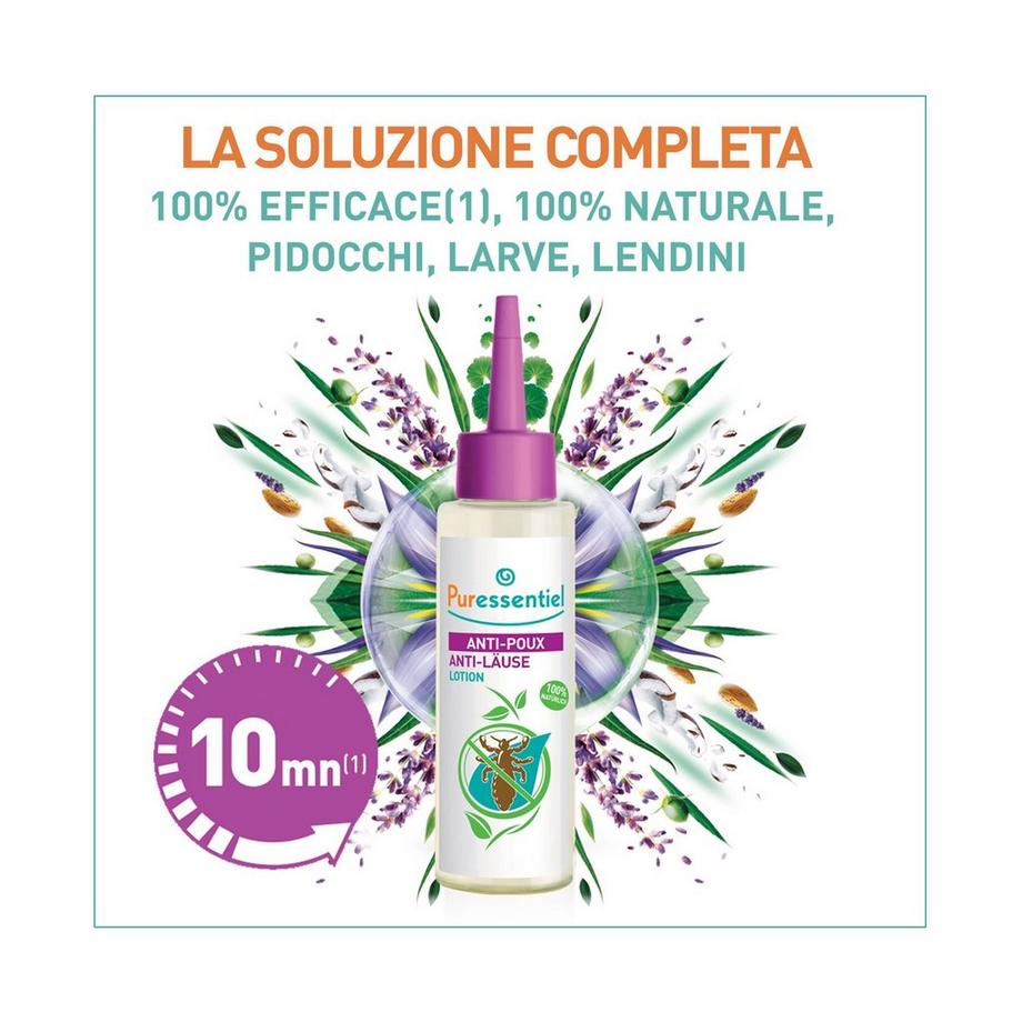 Puressentiel  ANTI-LÄUSE LOTION+KAMM Lozione Aanti-Pidocchi + Pettine 