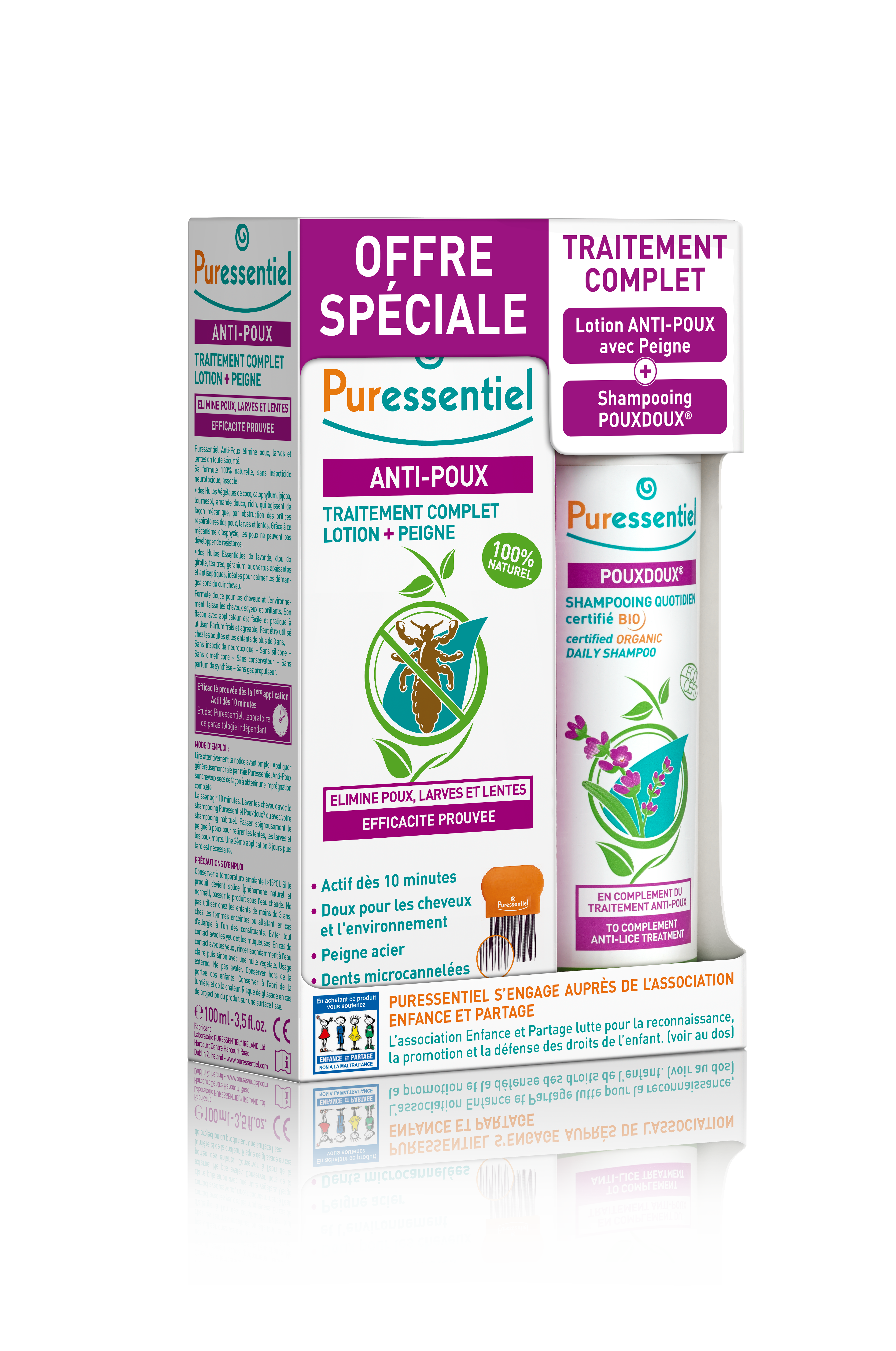 Puressentiel BOX ANTI-LÄUSE Anti-Lâuse Kit Komplette Behandlung 