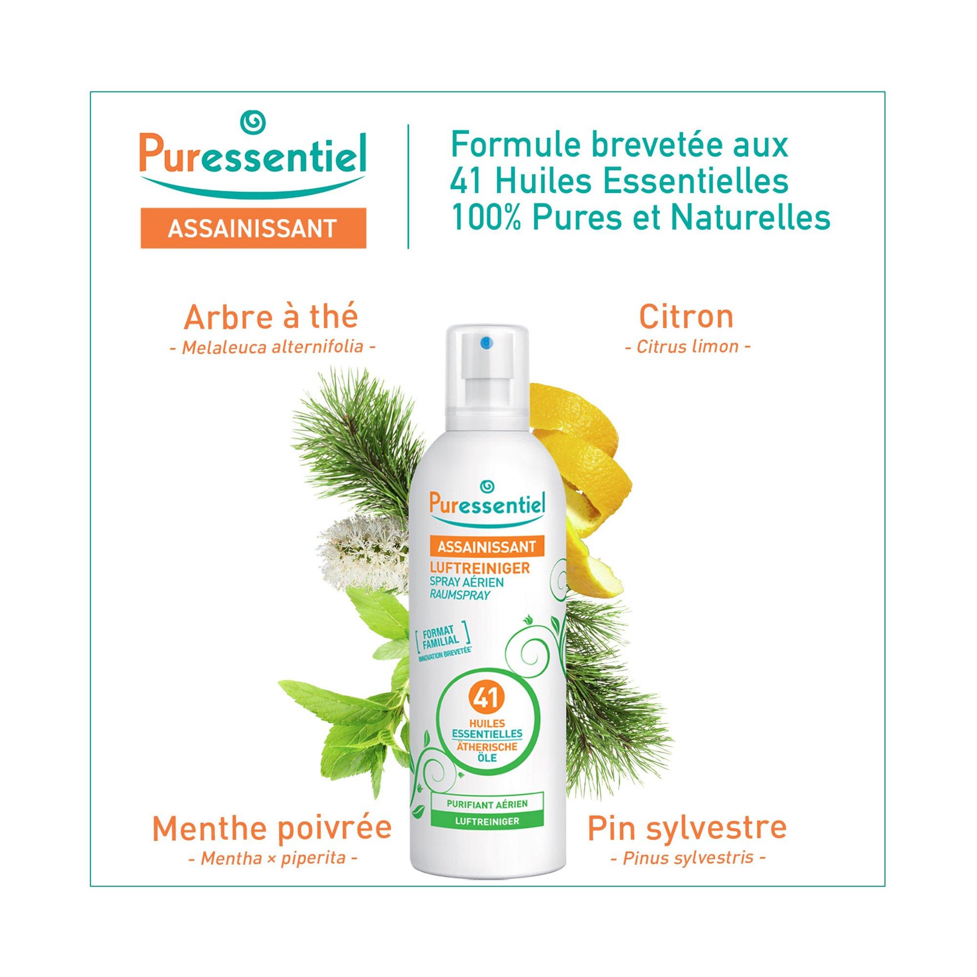 Puressentiel  RAUMSPRAY 41 AETH.OELE Luftreiniger Raumspray Mit 41 ätherischen Ölen 